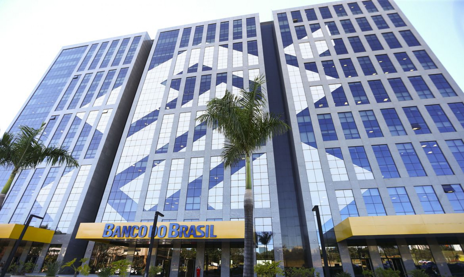 Edifício sede do Banco do Brasil, em Brasília.