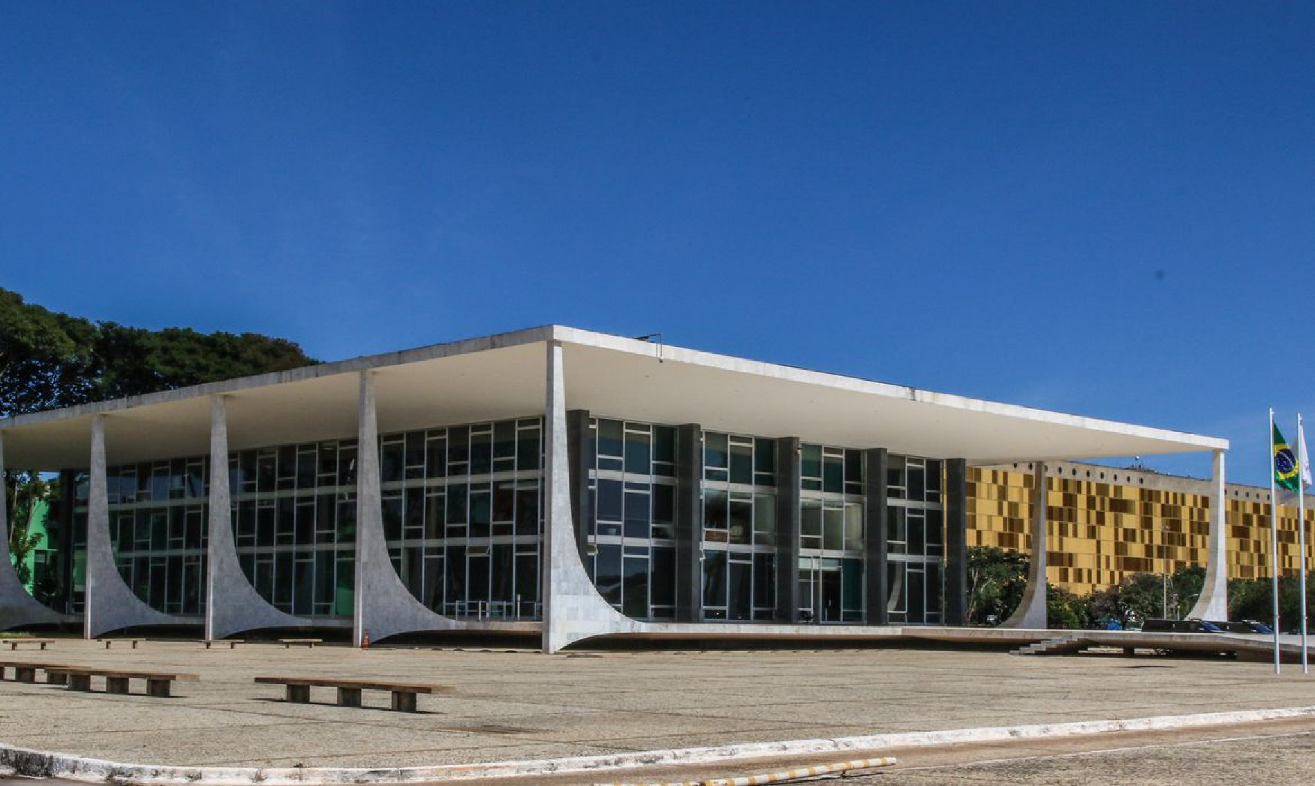 Fachada do Supremo Tribunal Federal, em Brasília