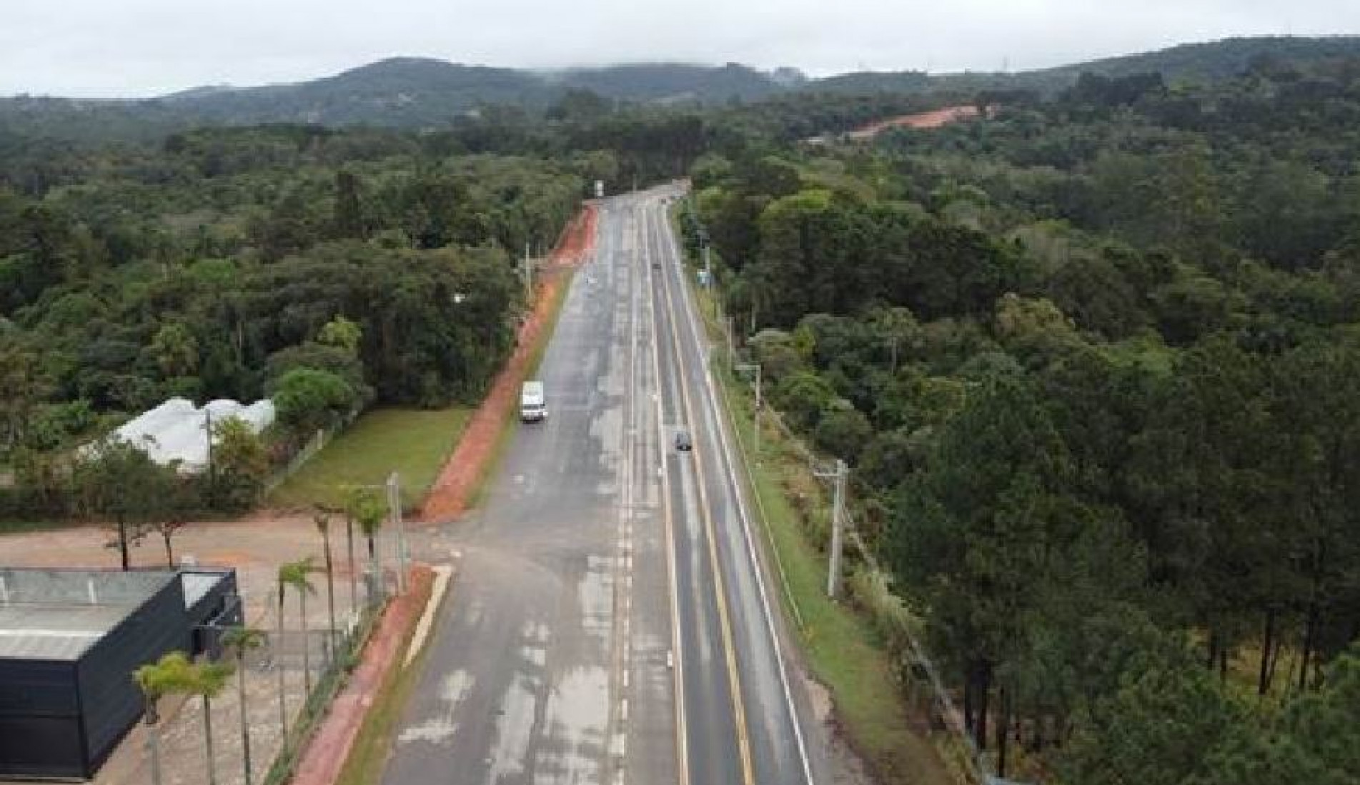 Motoristas já podem acessar a rua do Lago Caeté, próximo do km 47+500, sentido leste