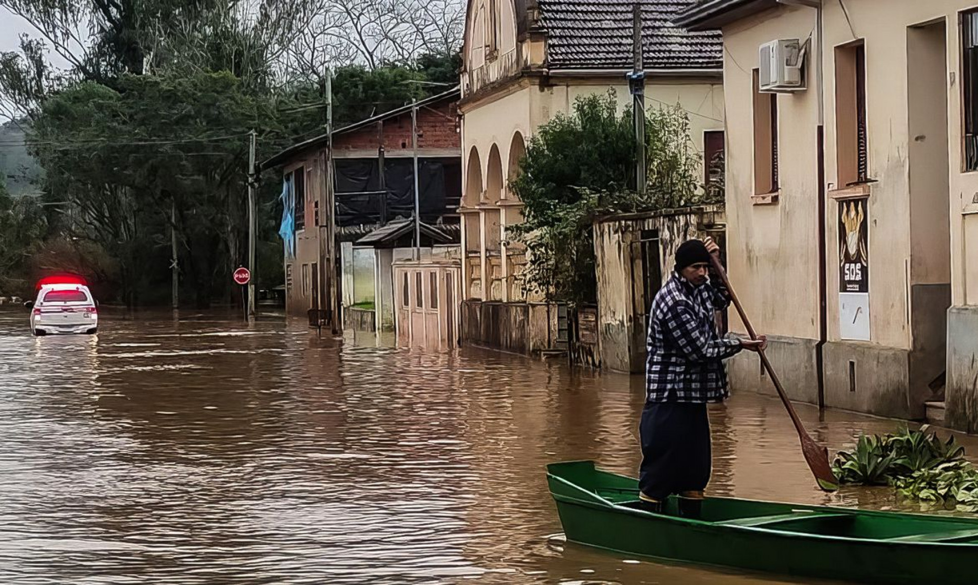 Estragos feito pelo ciclone extratropical que atingiu o Rio Grande do Sul