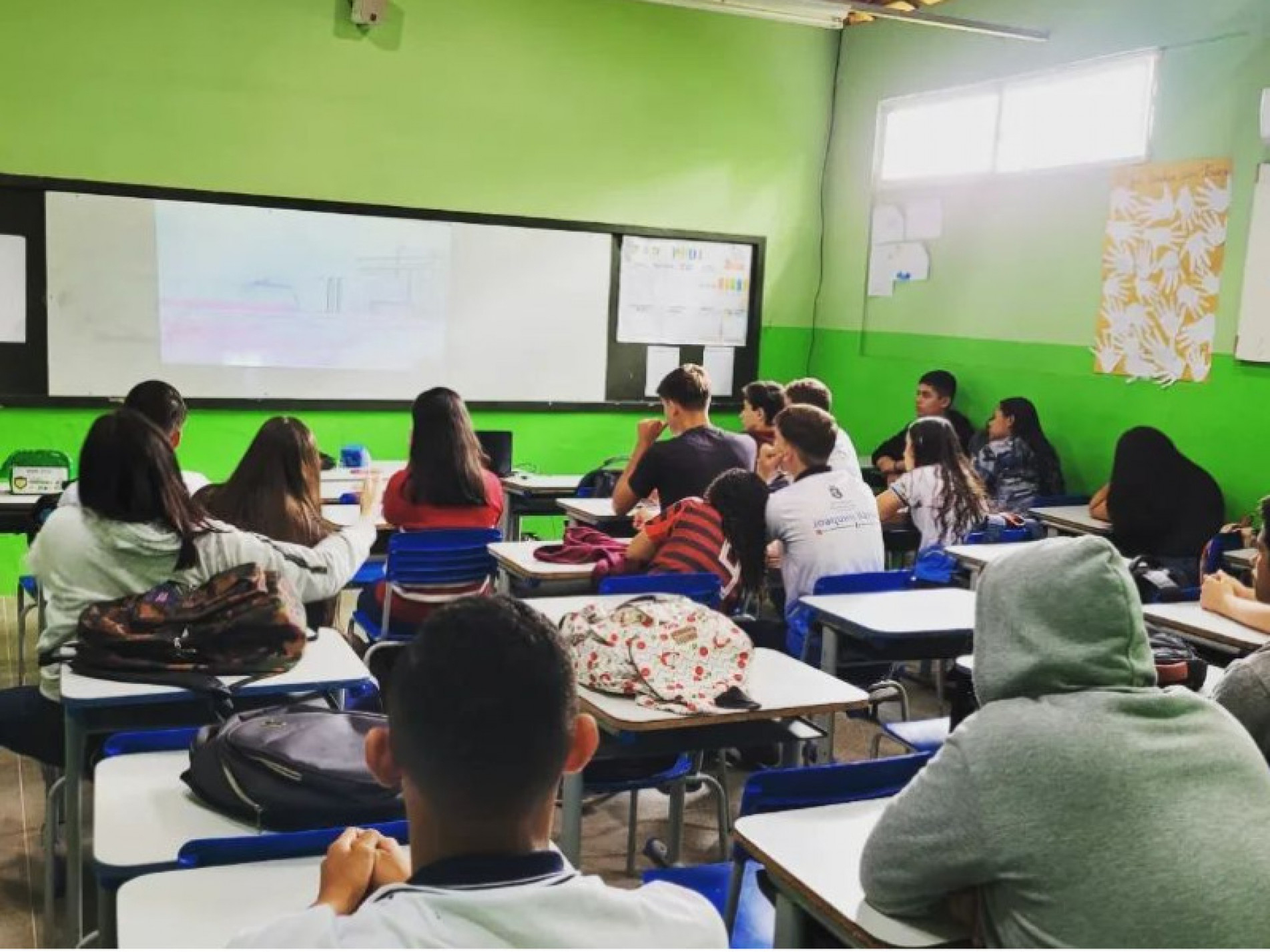 Escola de Ensino Médio em Tempo Integral Joaquim Bastos Gonçalvez, no Ceara