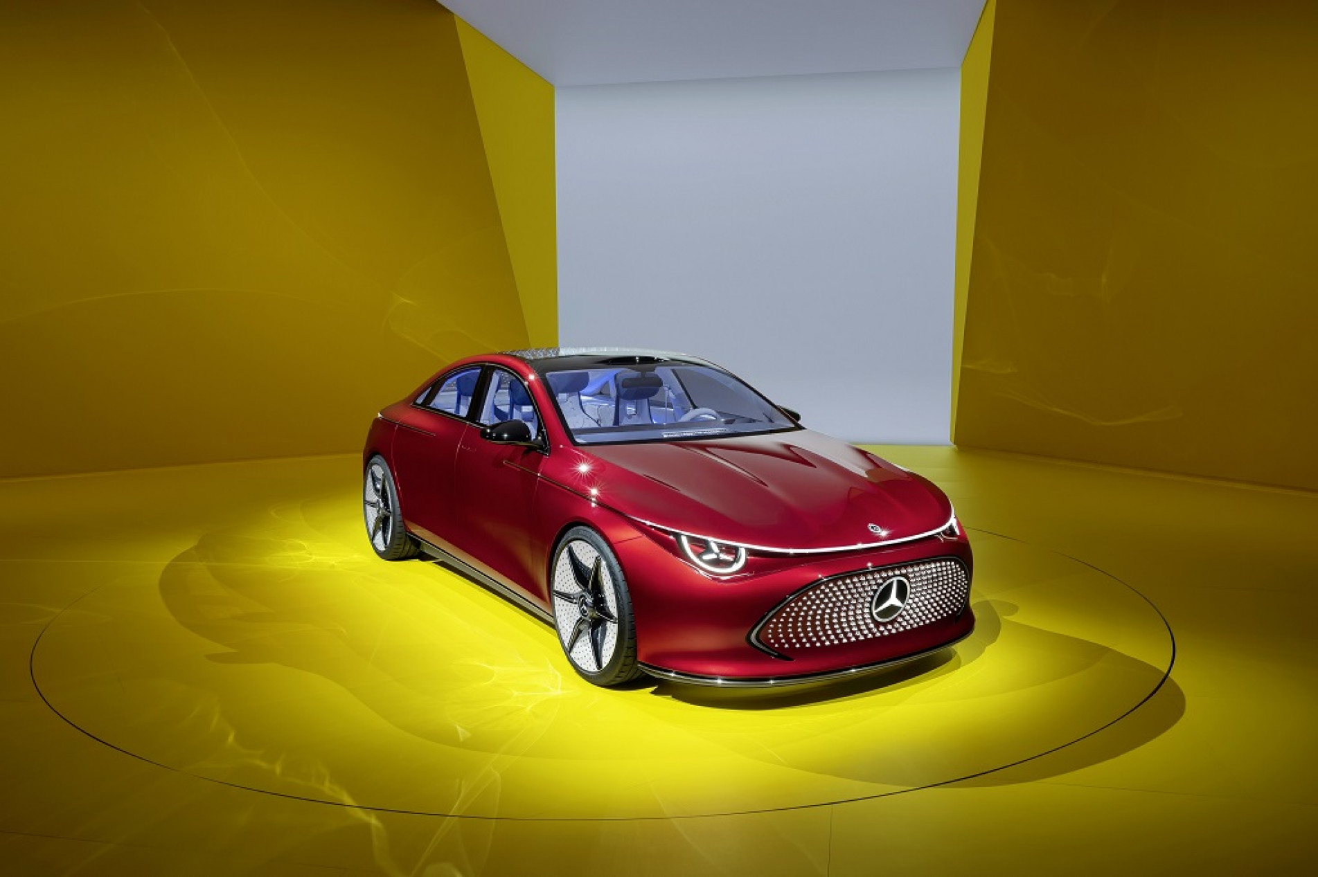 O Concept CLA é o precursor de uma nova família de modelos elétricos compactos da Mercedes-Benz