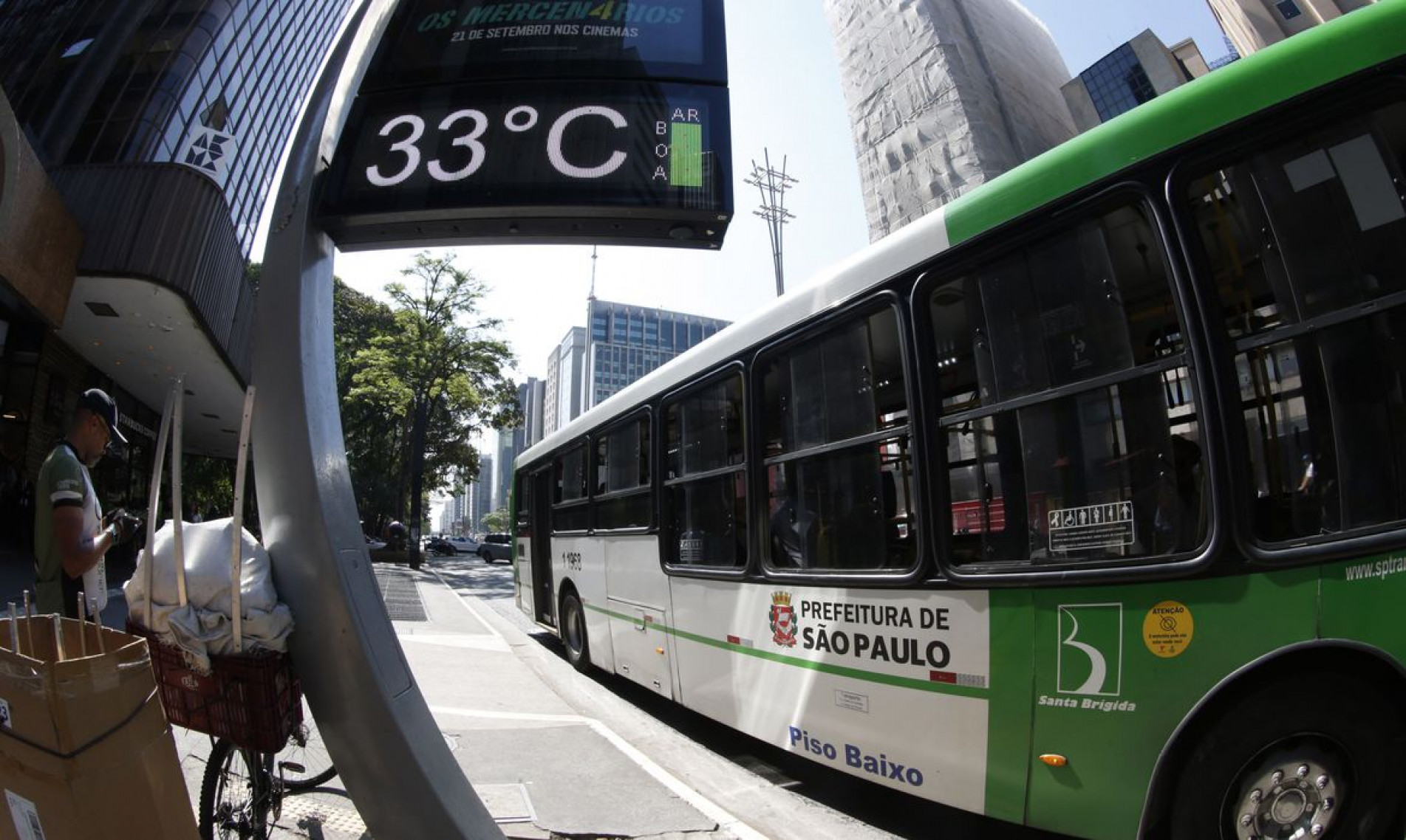 Capital paulista terá operação especial para altas temperaturas