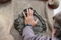 Peça recuperada foi colocada de volta no monumento para cumprir deu seu papel histórico - SECOM SOROCABA 