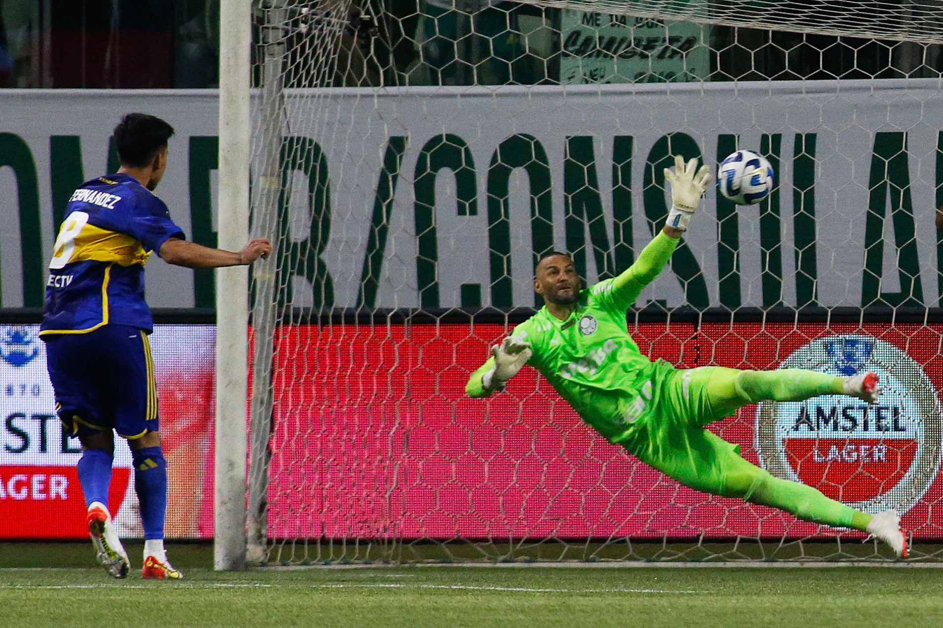 Argentinos venceram o Palmeiras nos pênaltis
