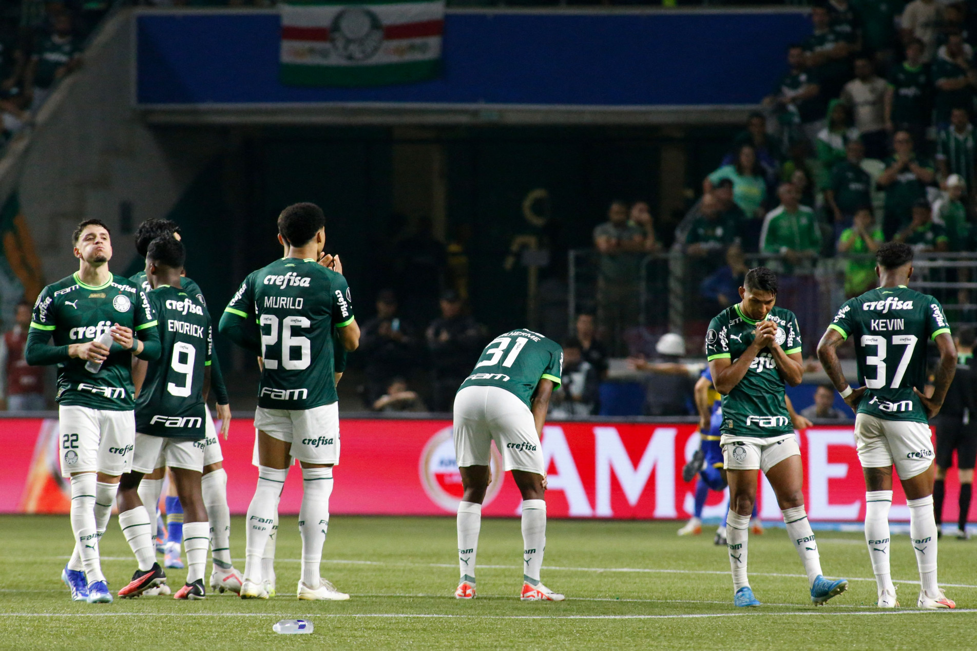 O Palmeiras foi eliminado da Copa Libertadores nesta quinta-feira (5) 