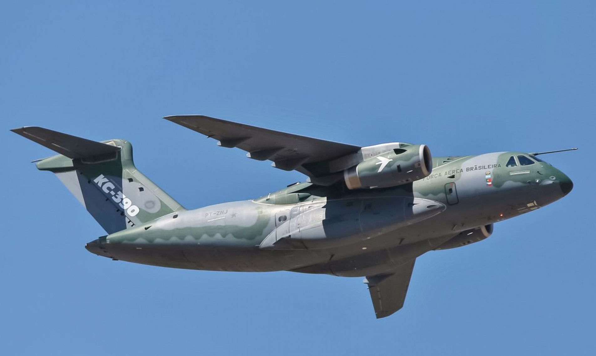 Avião da Embraer KC 390