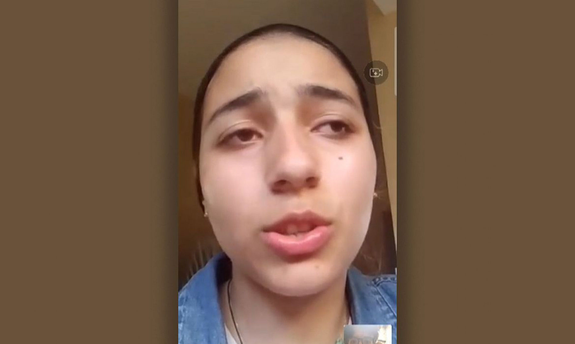 Shahed Albanna, de 18 anos, temia por um bombardeio