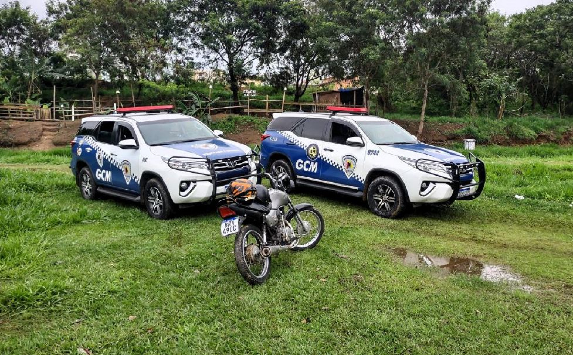 Motocicleta foi recuperada no bairro Além-Ponte, em Sorocaba
