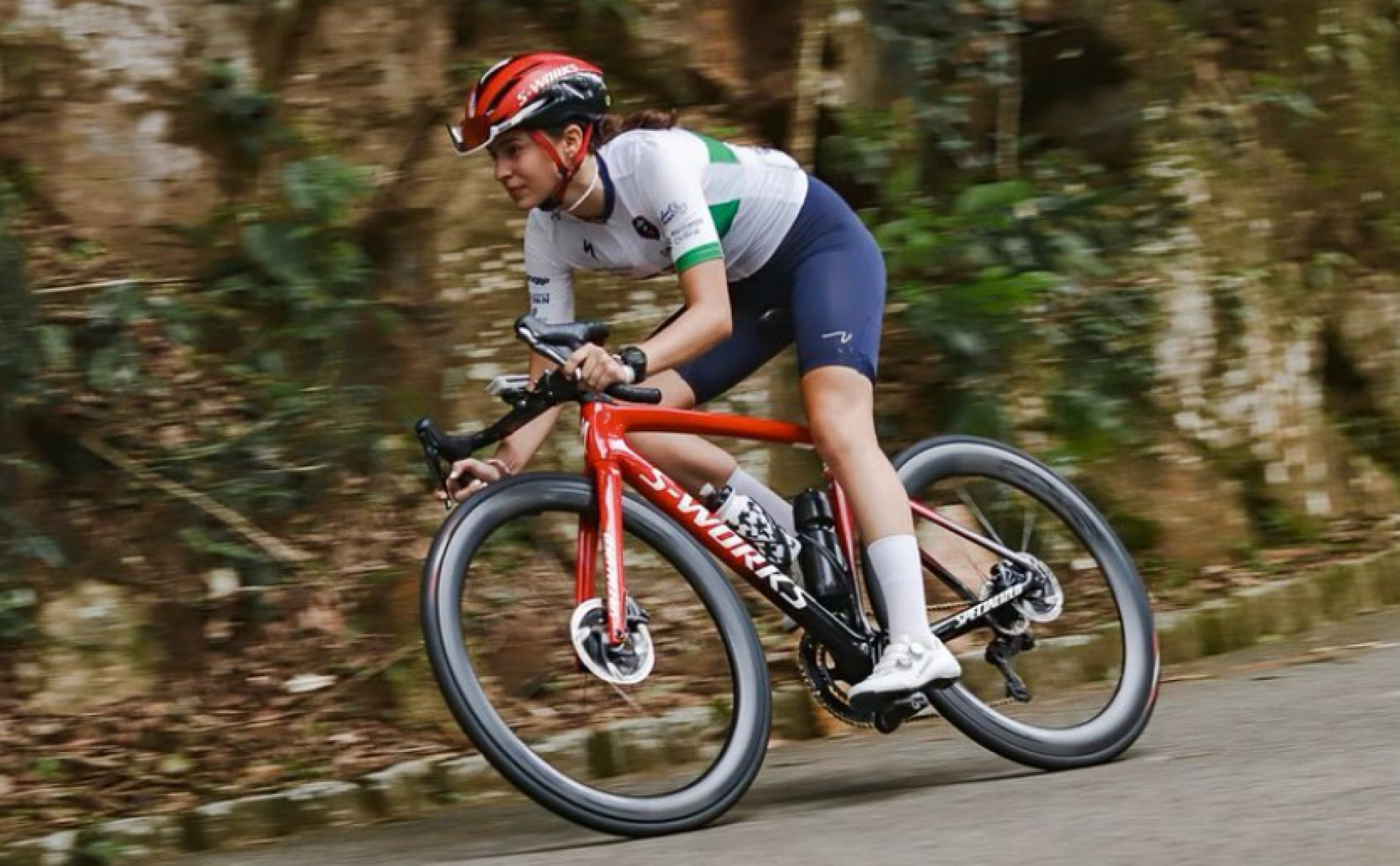 Tota Magalhães é a representante do Brasil com a melhor colocação no ciclismo de estrada e, por isso, deve ser a escolhida para a vaga feminina 