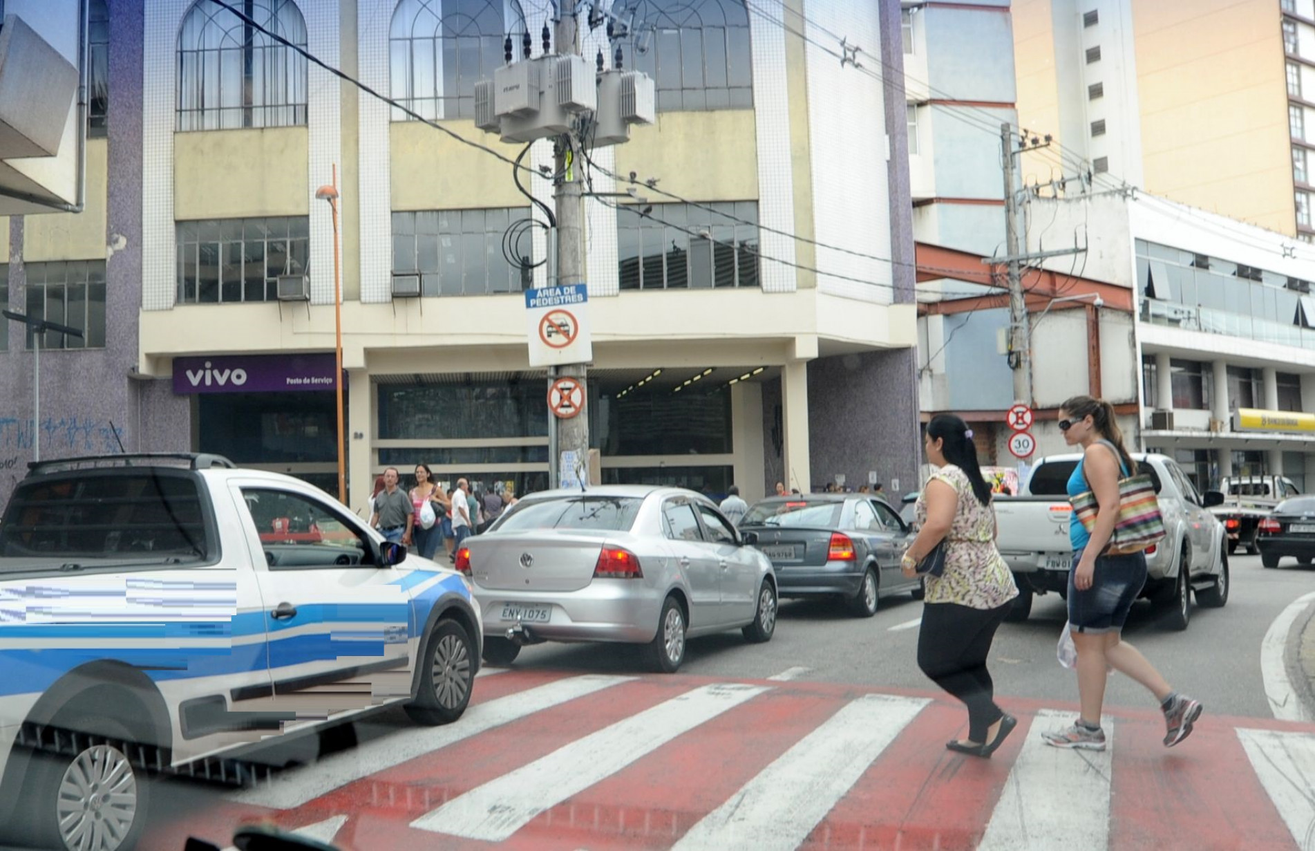 A segurança no trânsito, sobretudo de pedestres, é uma das frentes do projeto