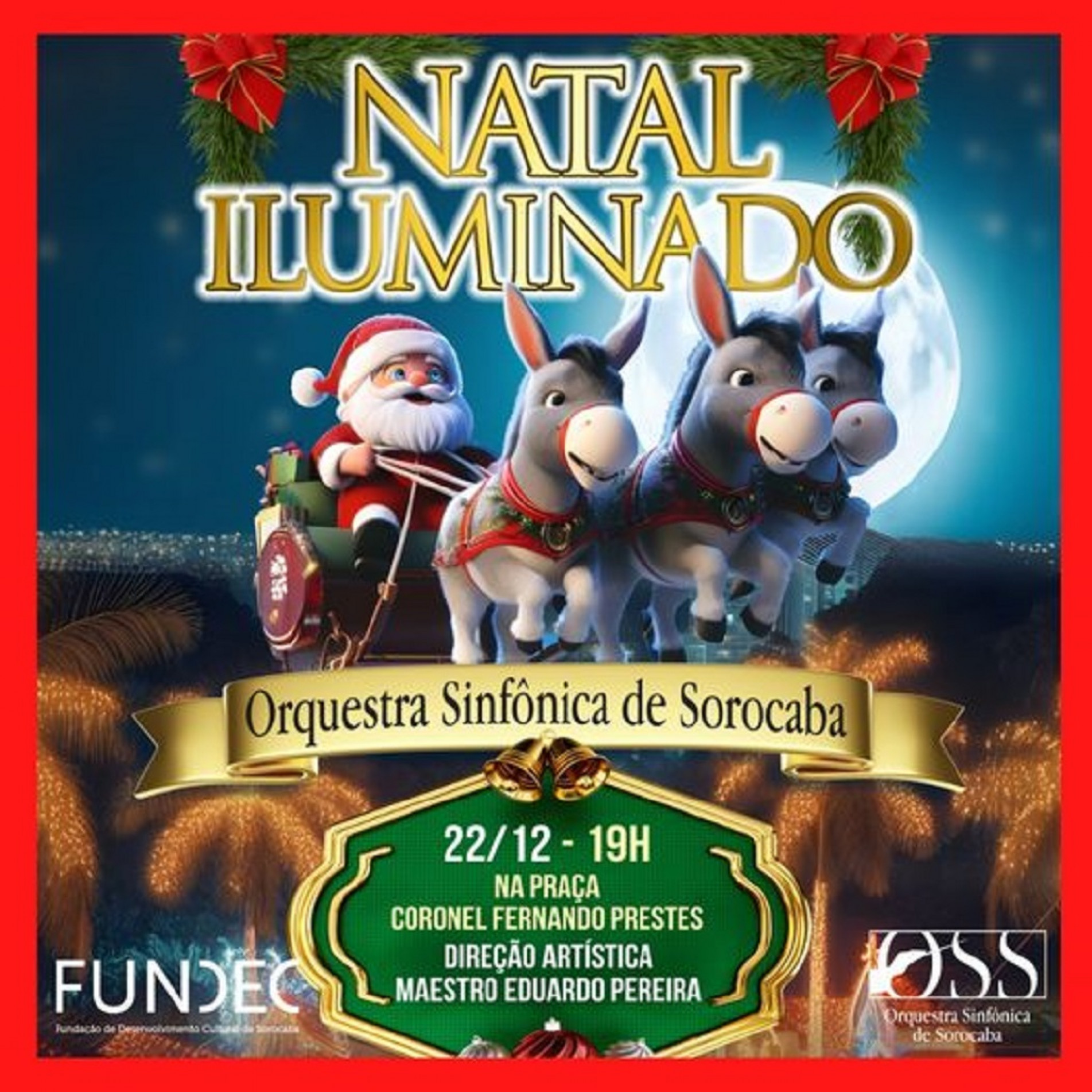 Natal Iluminado com a Orquestra Sinfônica de Sorocaba