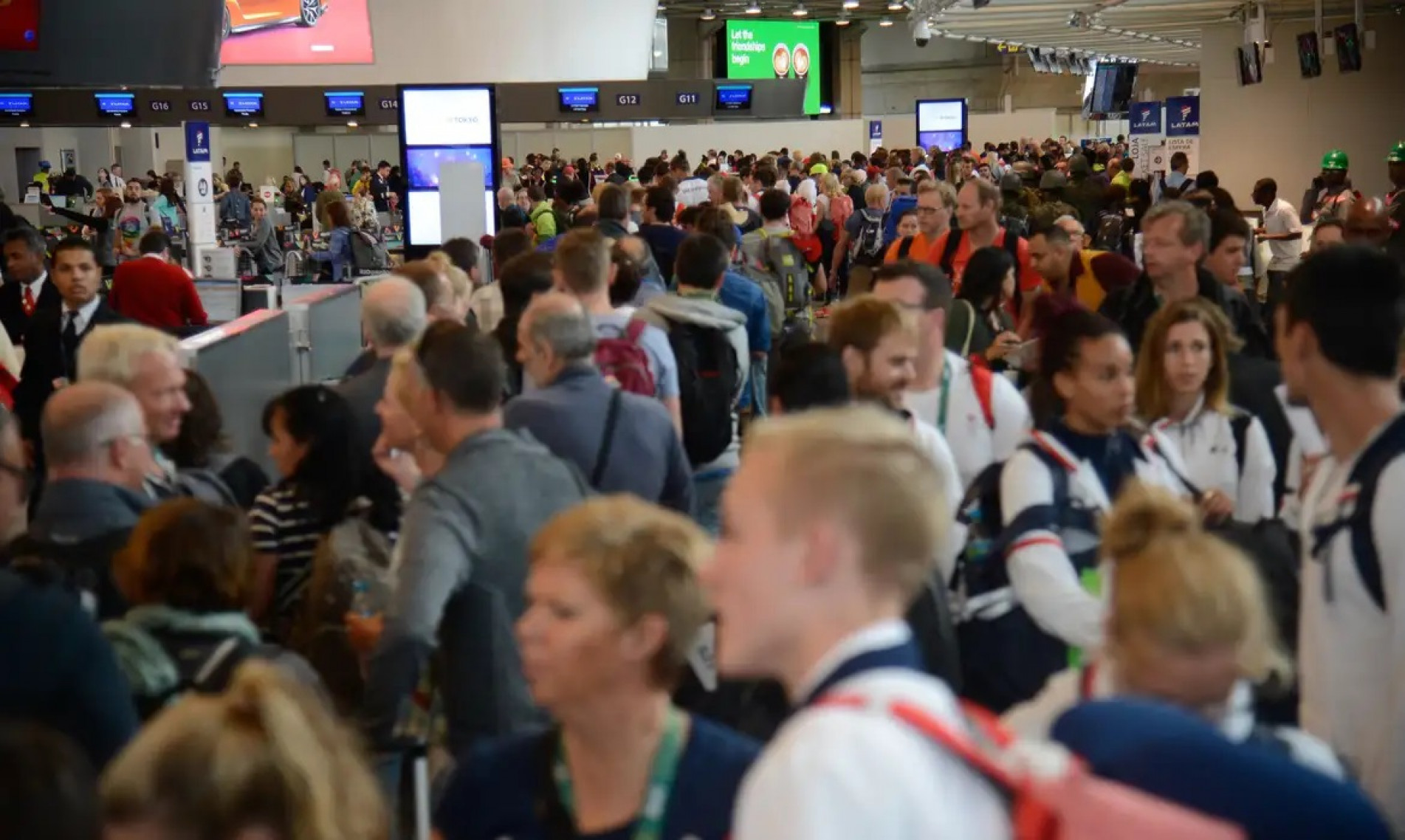 A principal orientação das concessionárias de aeroportos é que o passageiro agilize o embarque