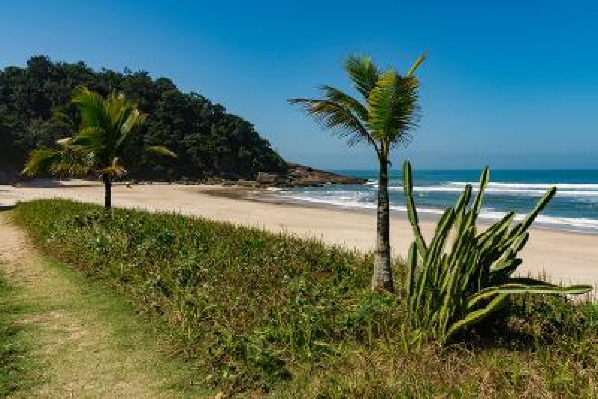 A Praia da Jureia é ideal para quem busca tranquilidade