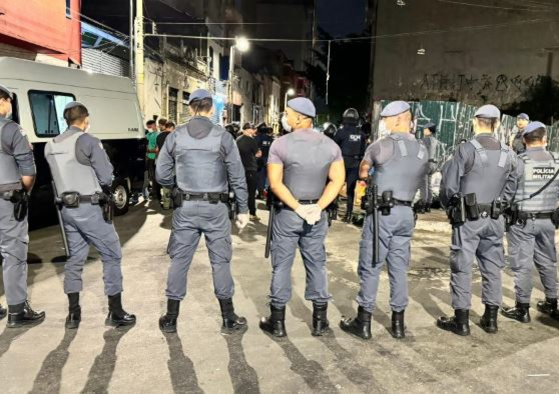 82 pessoas que estavam na área das cenas abertas de uso de drogas, na região central de São Paulo, foram presas

