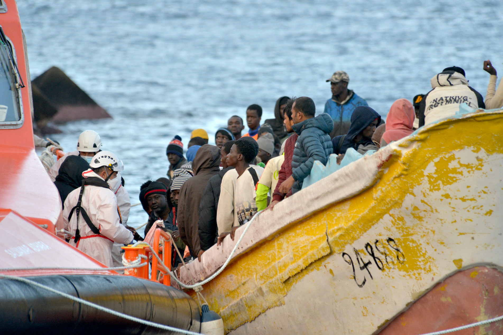 Maioria dos imigrantes vem de países da África e da Ásia