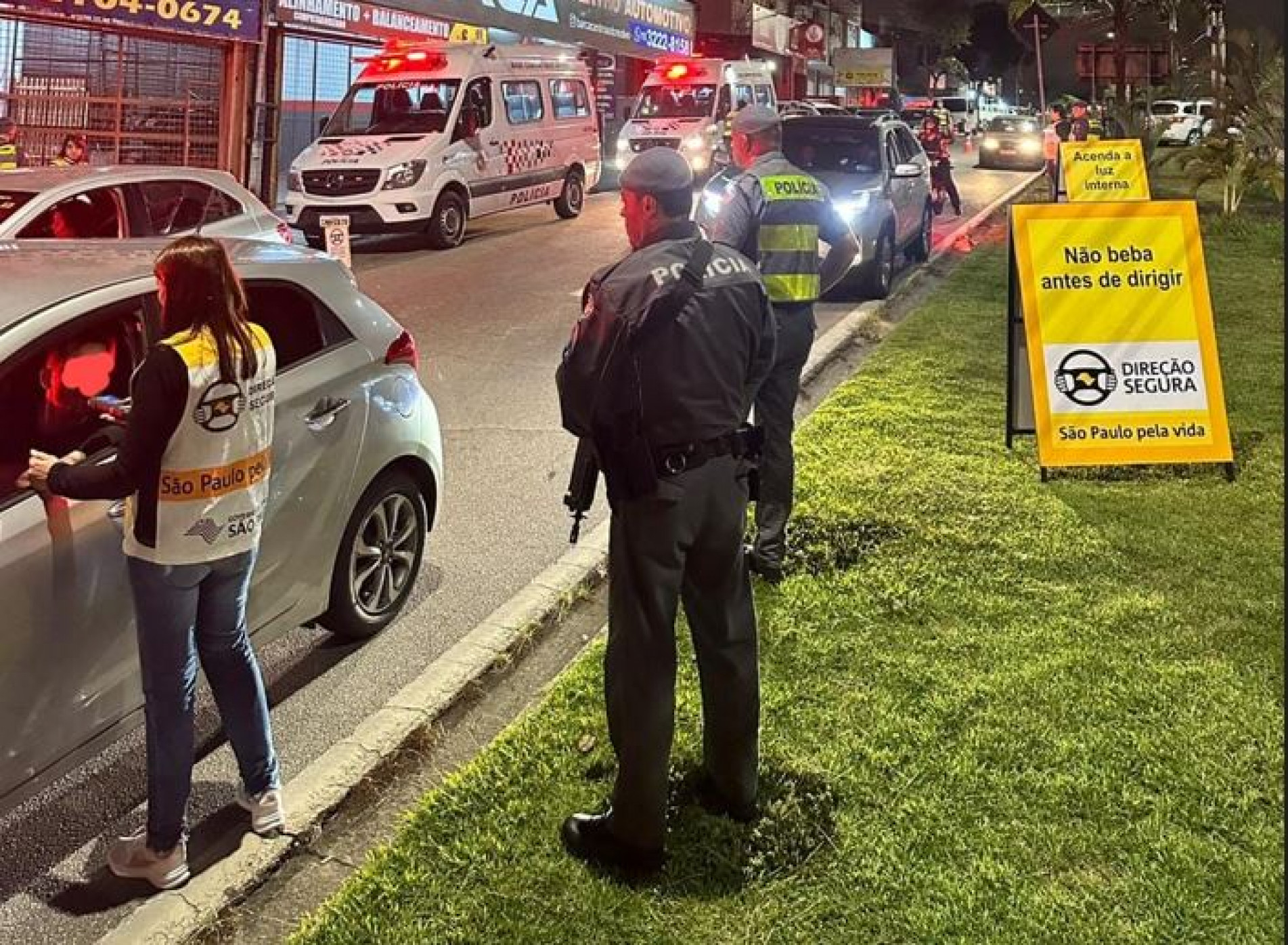 Condutores foram fiscalizados durante a Operação Impacto, realizada entre sexta-feira (26) e domingo (28)