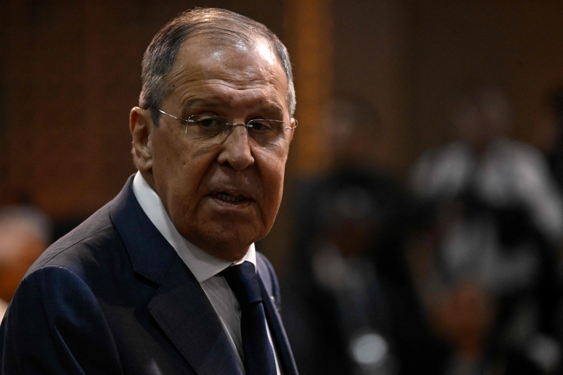 O ministro russo das relações exteriores, Sergei Lavrov