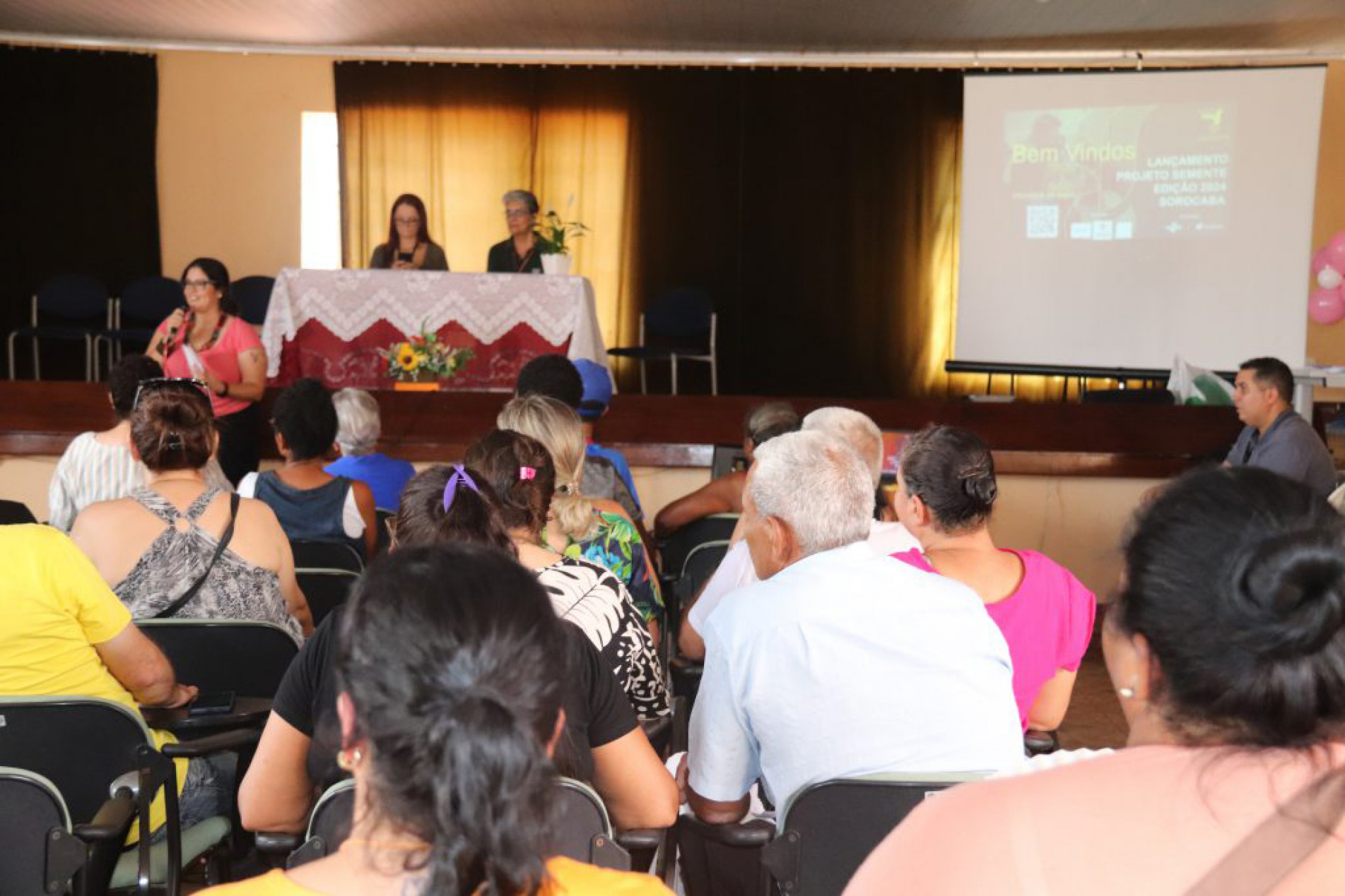 O evento ocorreu no auditório da Secid