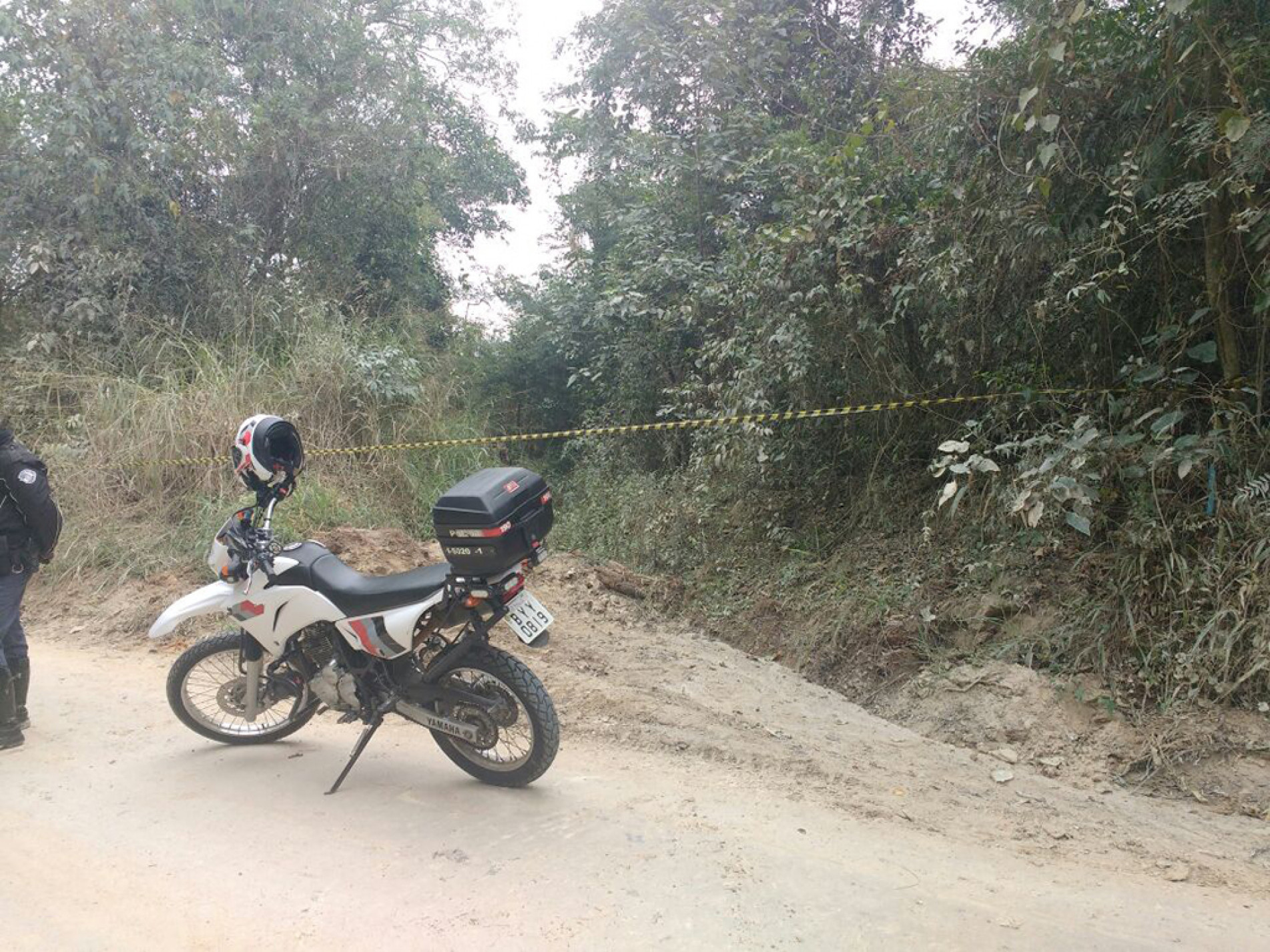 Corpo foi encontrado em área de mata, oito dias após o desaparecimento
