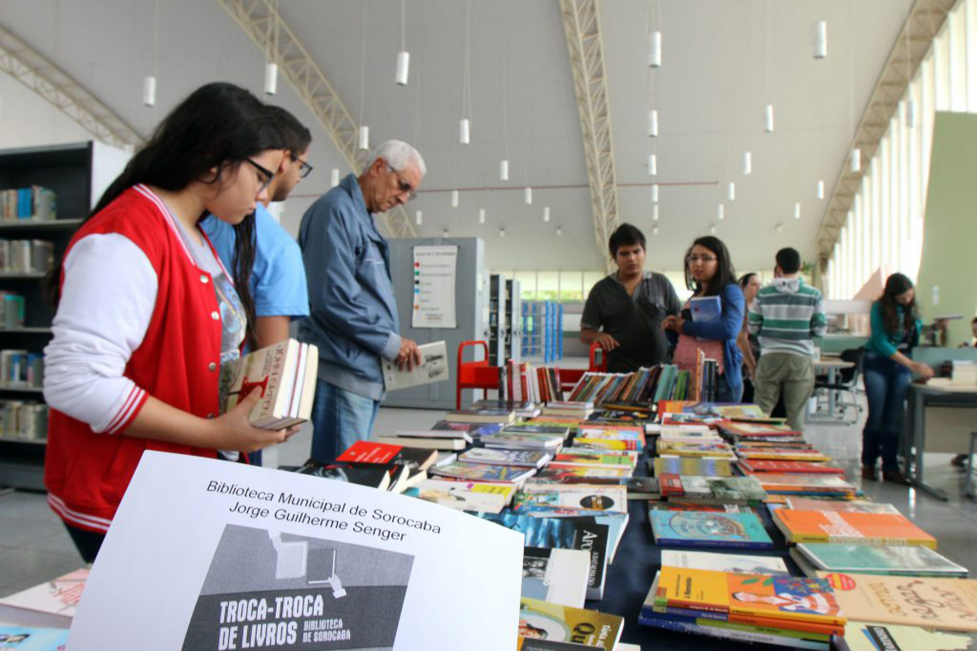 Troca de livros será amanhã, no Alto da Boa Vista