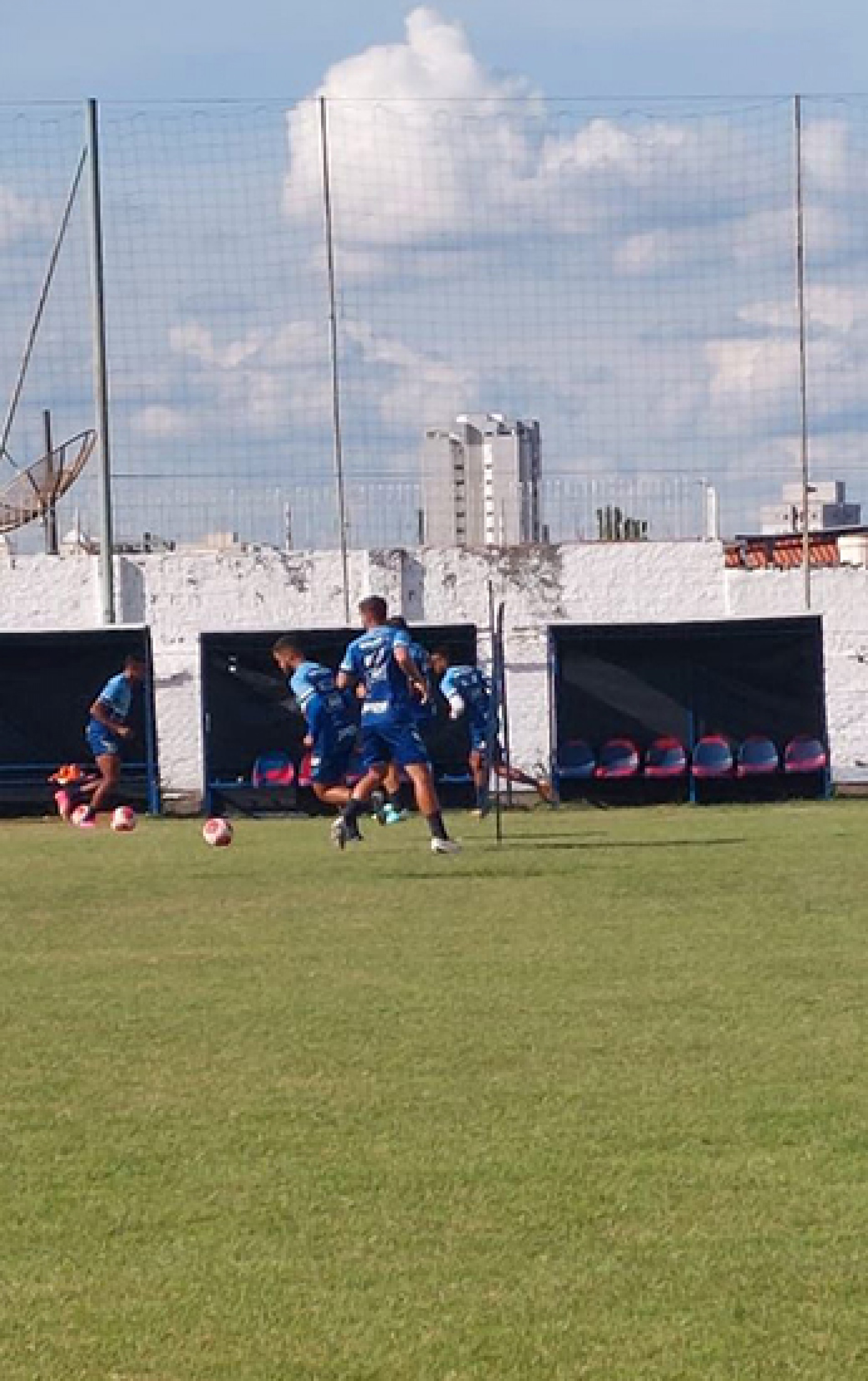 Time treinou para jogo das quartas da A2, amanhã, com Noroeste 
