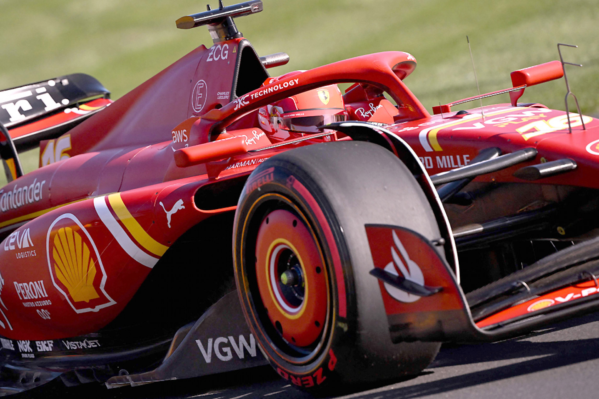 Charles Leclerc, piloto da Ferrari