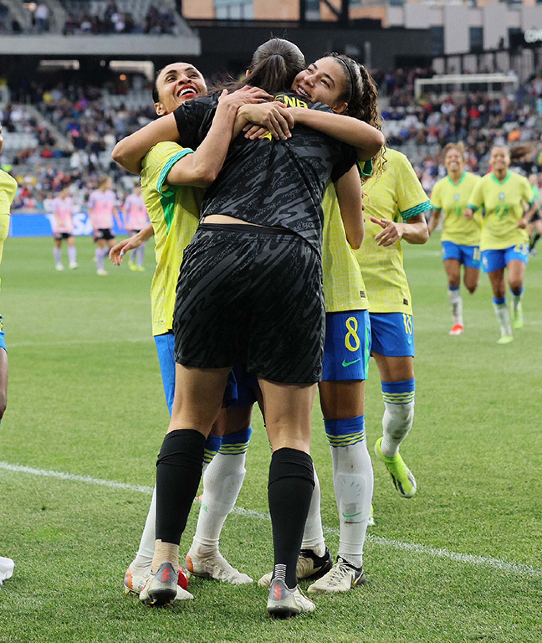 Seleção feminina ganhou do Japão no Torneio SheBelieves