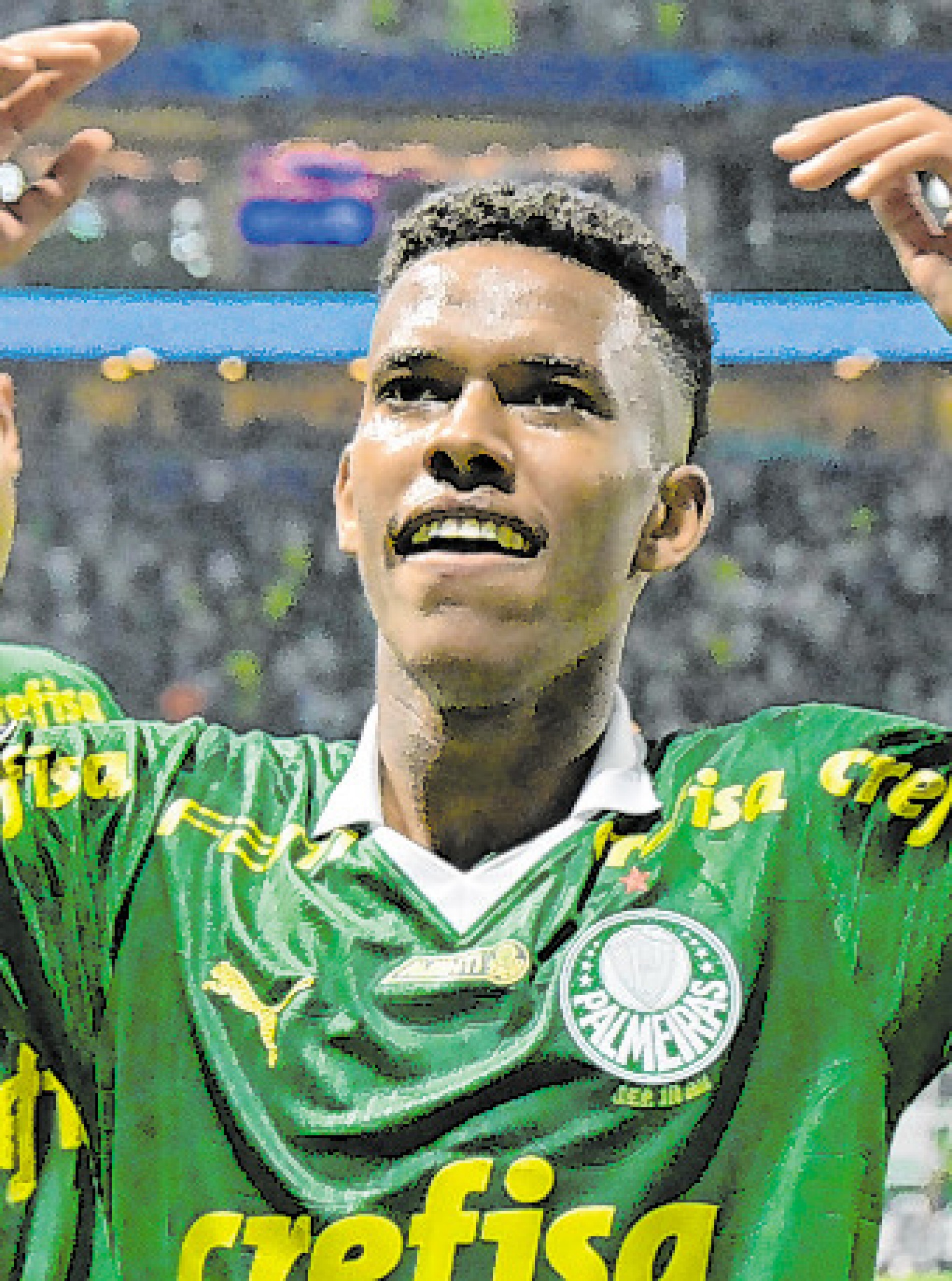 Estêvão, de 16 anos, é nova revelação do Palmeiras