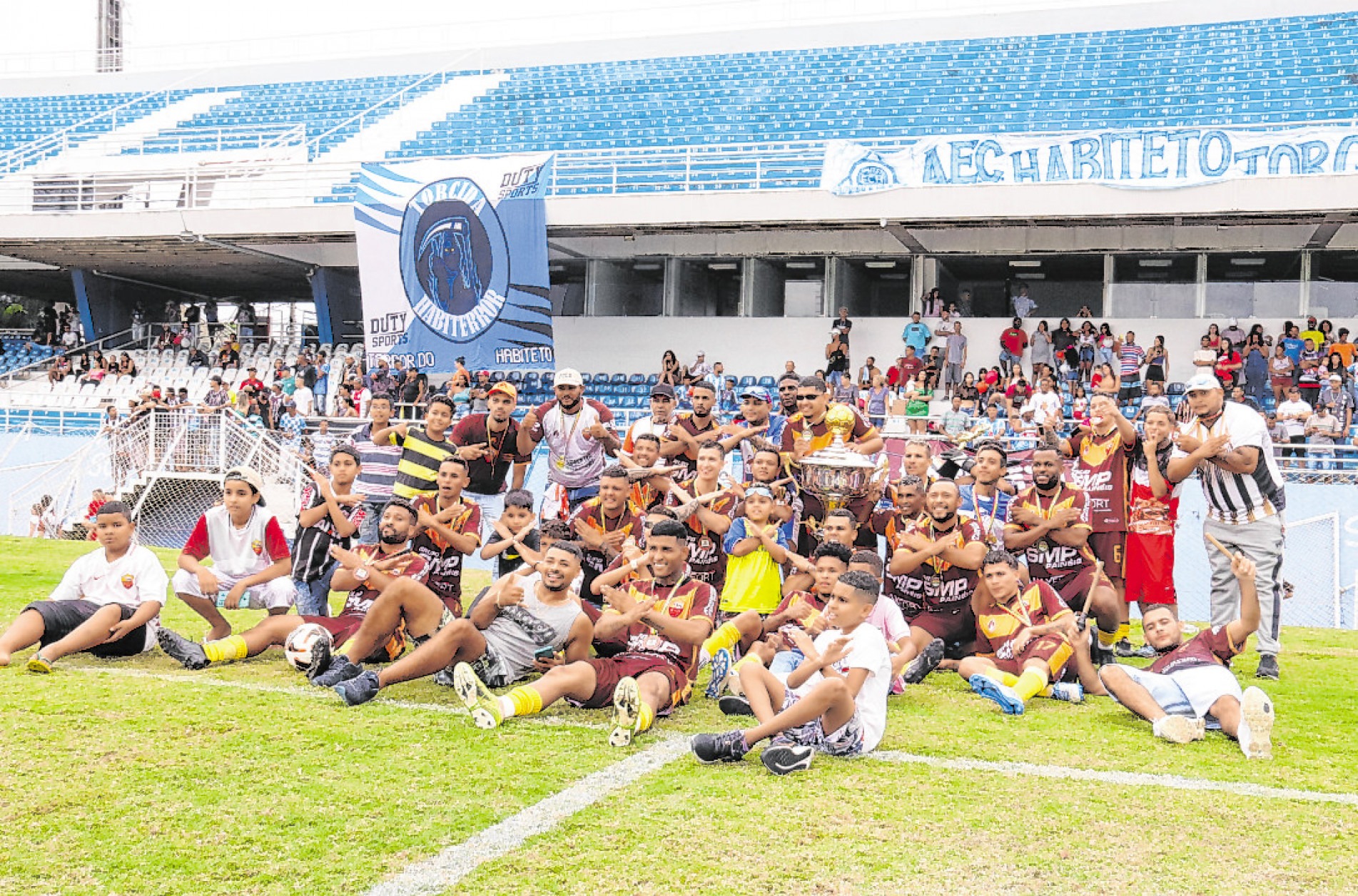 Equipe que representa bairro da zona norte conquistou o título no domingo