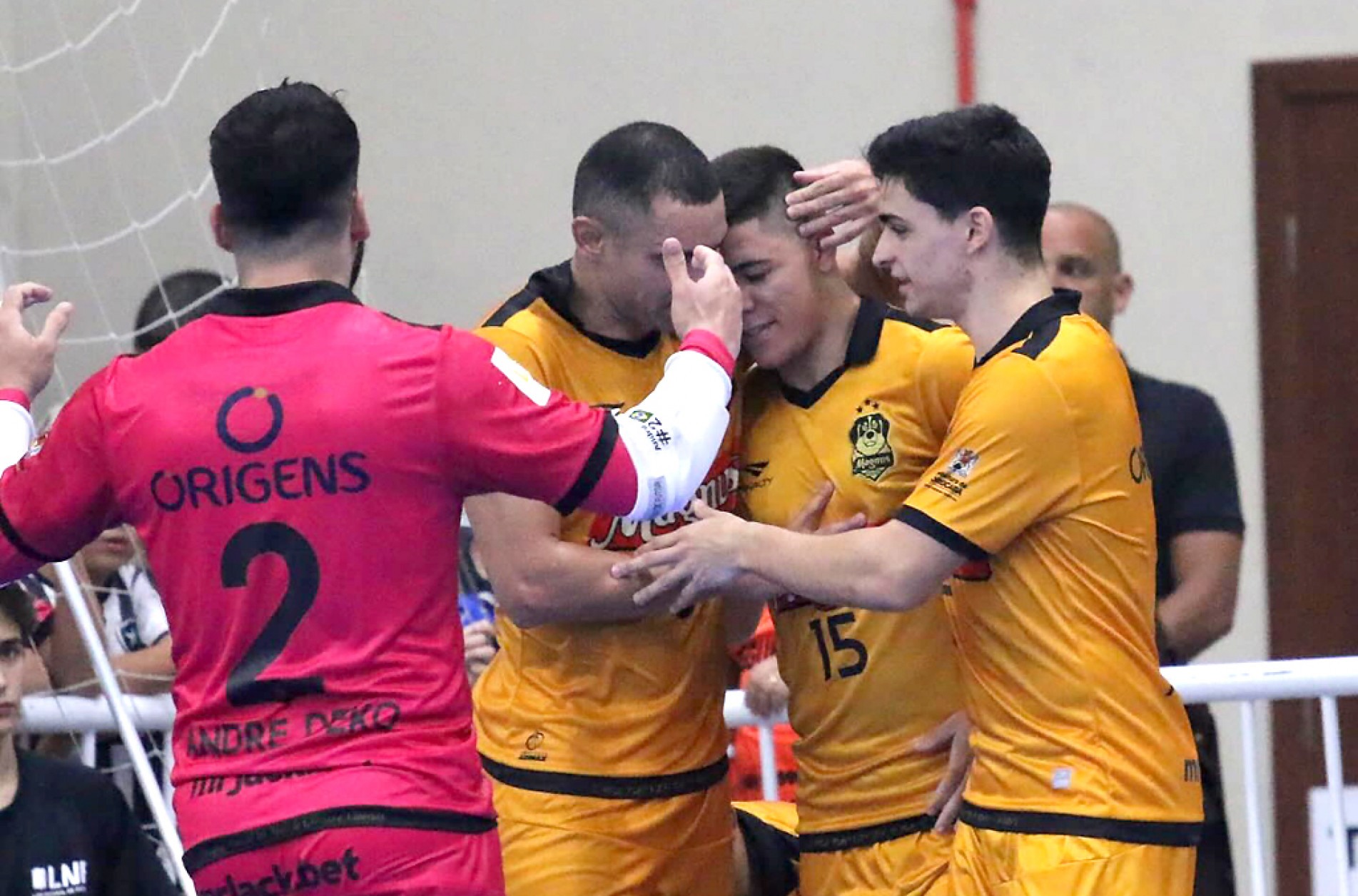 Jogo aconteceu na Arena Multiúso de Tubarão, em Santa Catarina