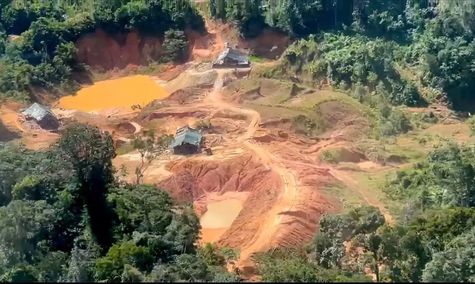 Garimpo extraía média de 6 quilos de ouro diariamente 
