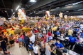 Movimento intenso na inaguruação da nova loja do São Roque Supermercados - Divulgação