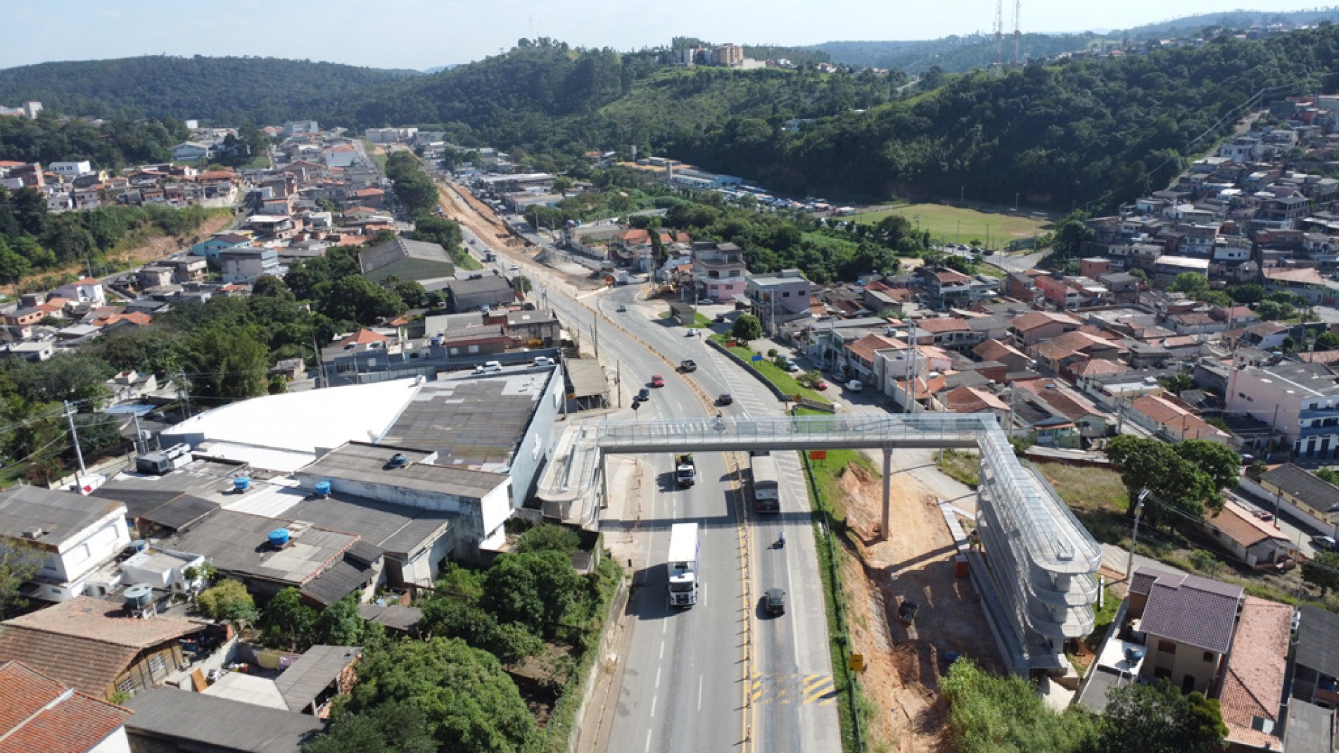 Dispositivo de segurança foi inaugurado na sexta-feira no km 75+100