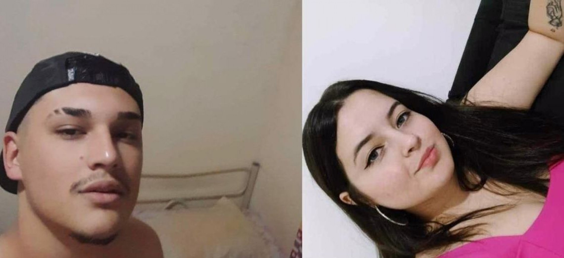 Os jovens Kauê Nunes Holanda de 21 anos e Bruna Cari Viturino da Silva de 22 anos morreram no local 