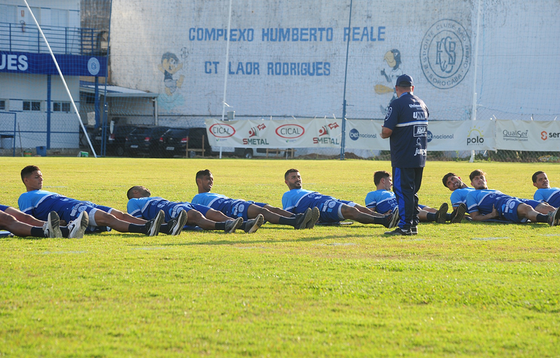 Equipe de Sorocaba intensifica os treinamentos no Complexo Humberto Realle 
