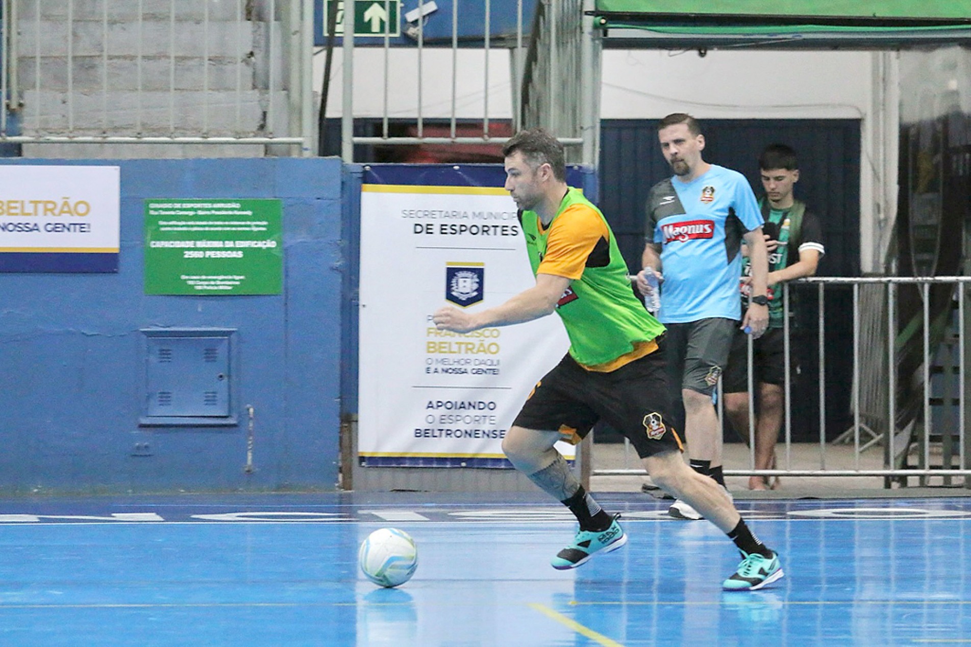 Atletas treinaram ontem em Francisco Beltrão, no Paraná
