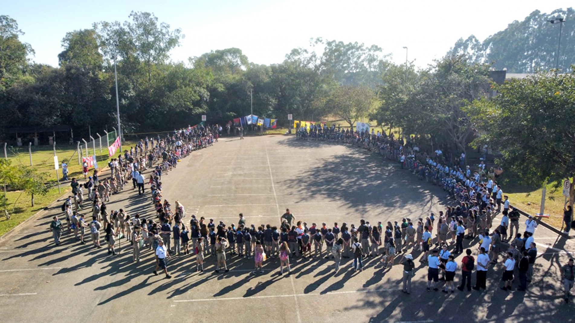 Mais de 400 escoteiros devem participar do encontro, de acordo com os organizadores
