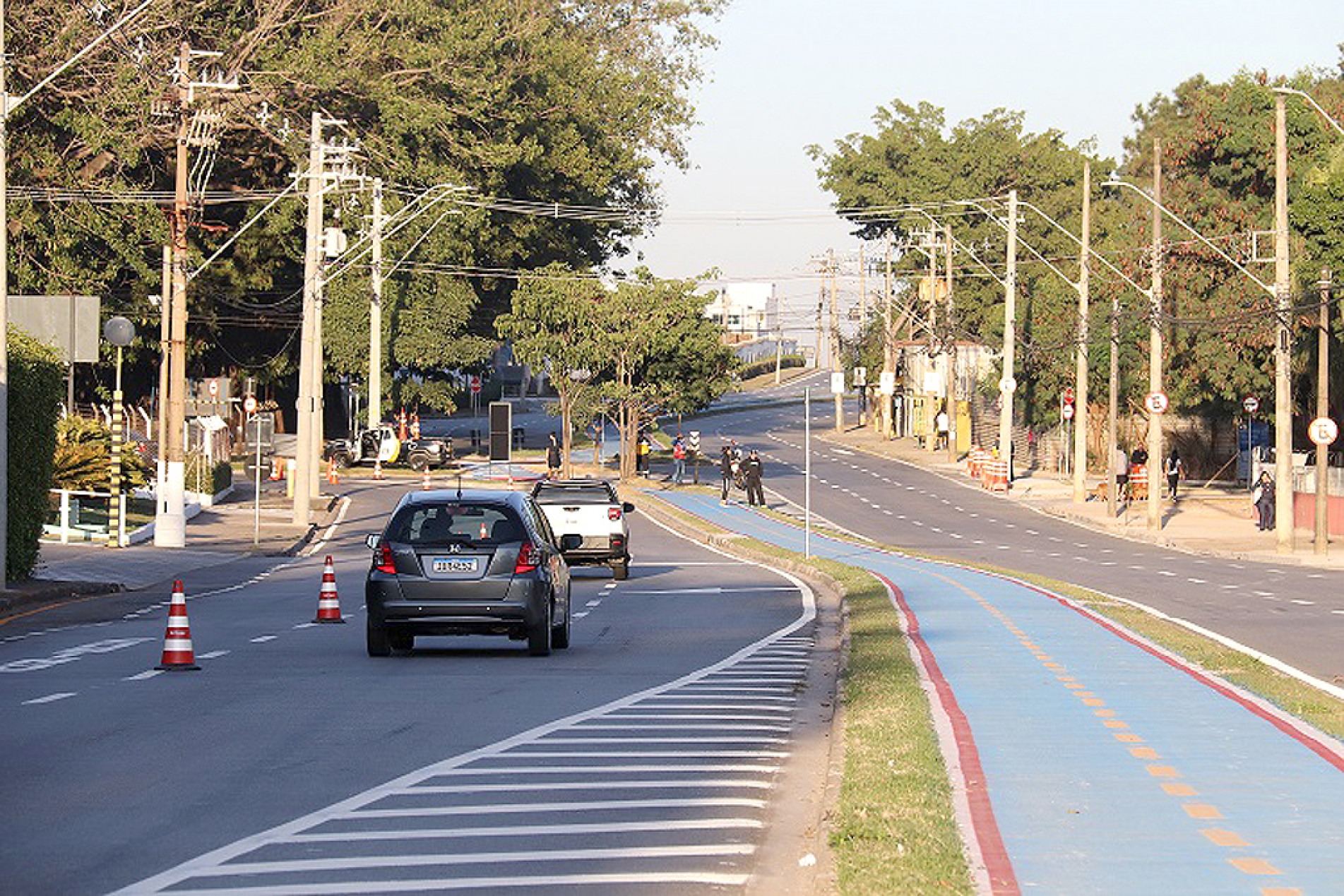 Com a entrega, via está liberada para circulação de veículos
