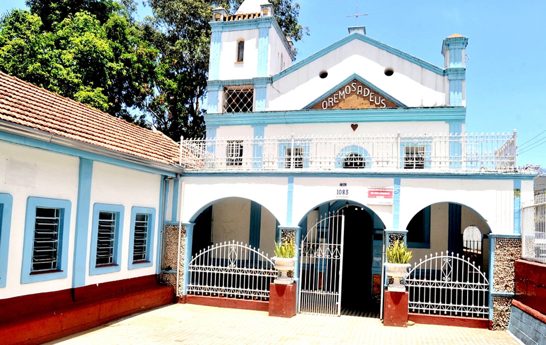 Interior da Capela é um dos lugares preferidos pelos fiéis
