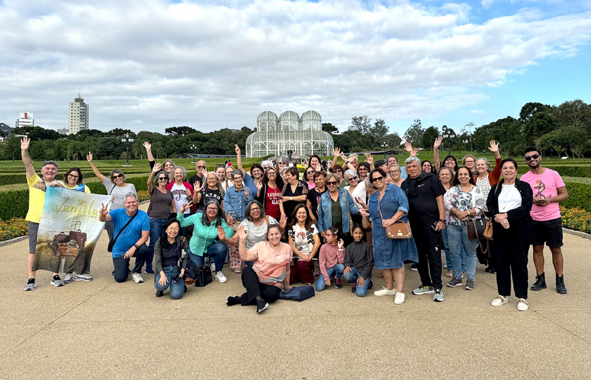 Viagem em grupo permite estreitar os laços de amizade
