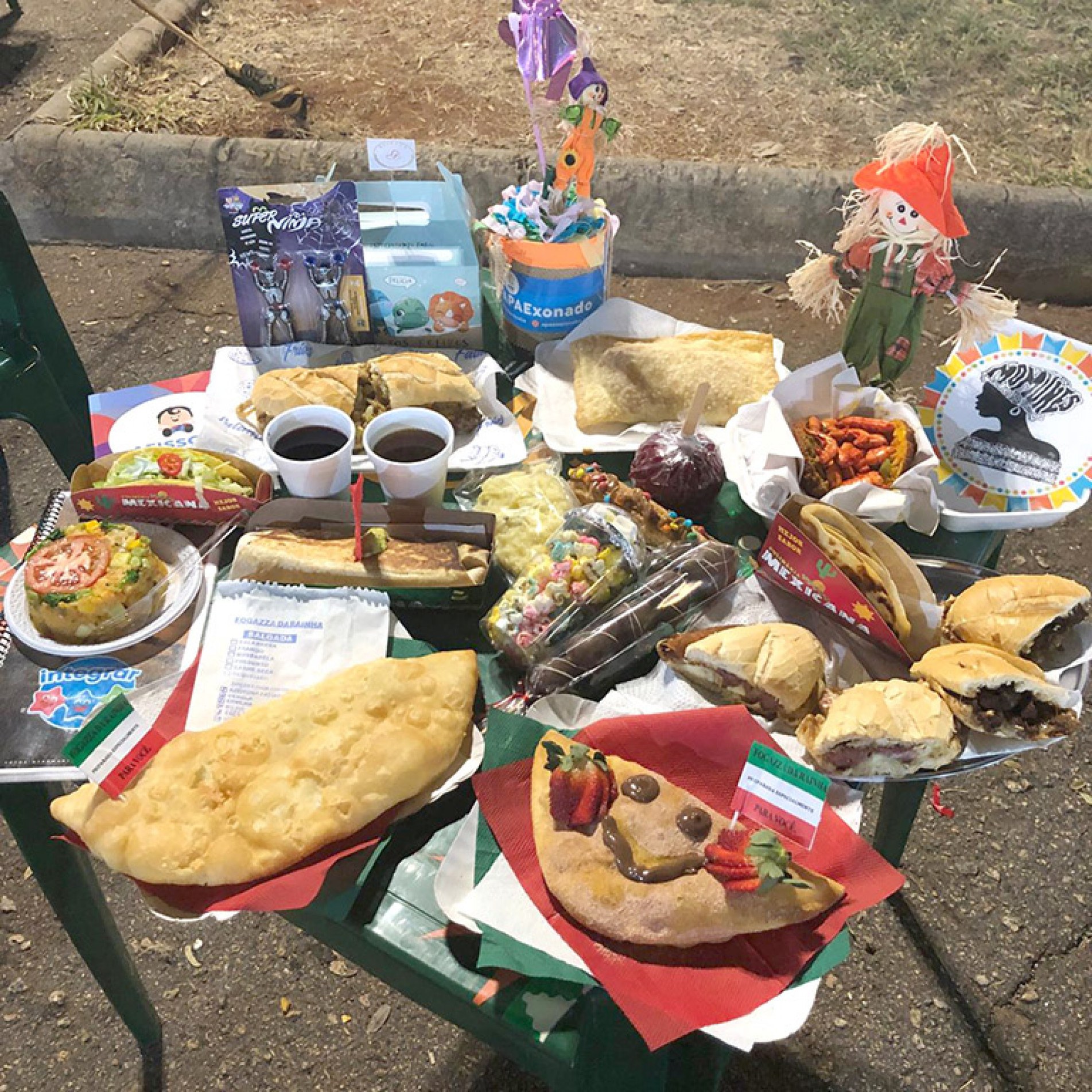 Quem for à festa vai encontrar uma variedade de pratos típicos de época
