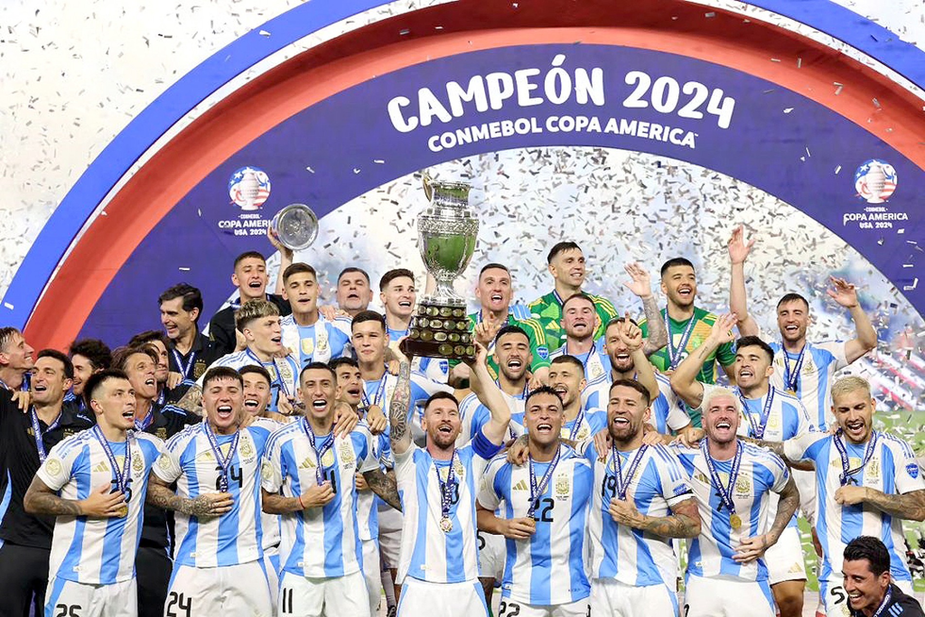 Argentina fatura mais uma Copa América
