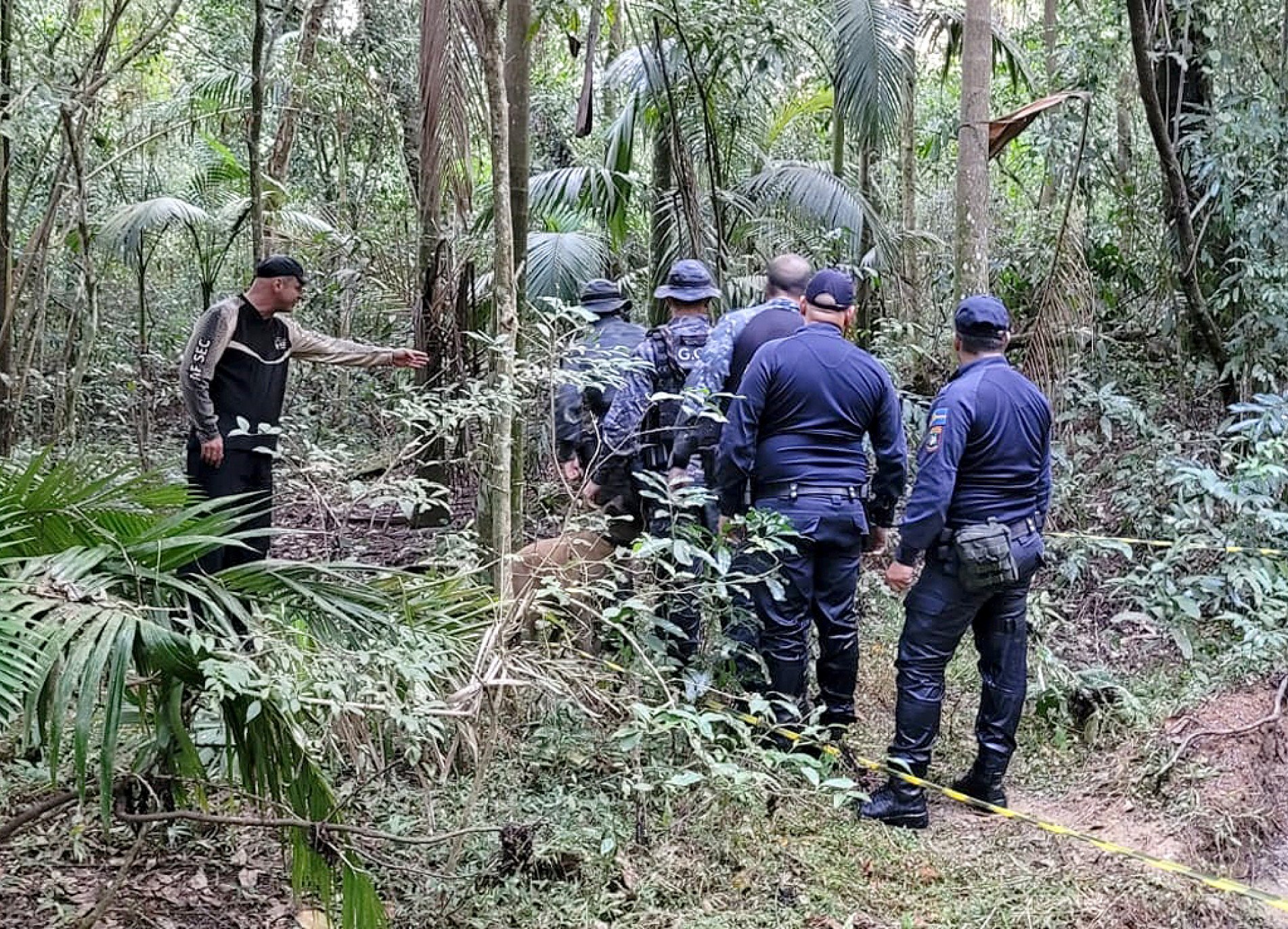 Atividades fizeram parte do seminário Cão Operacional — busca e captura em mata
