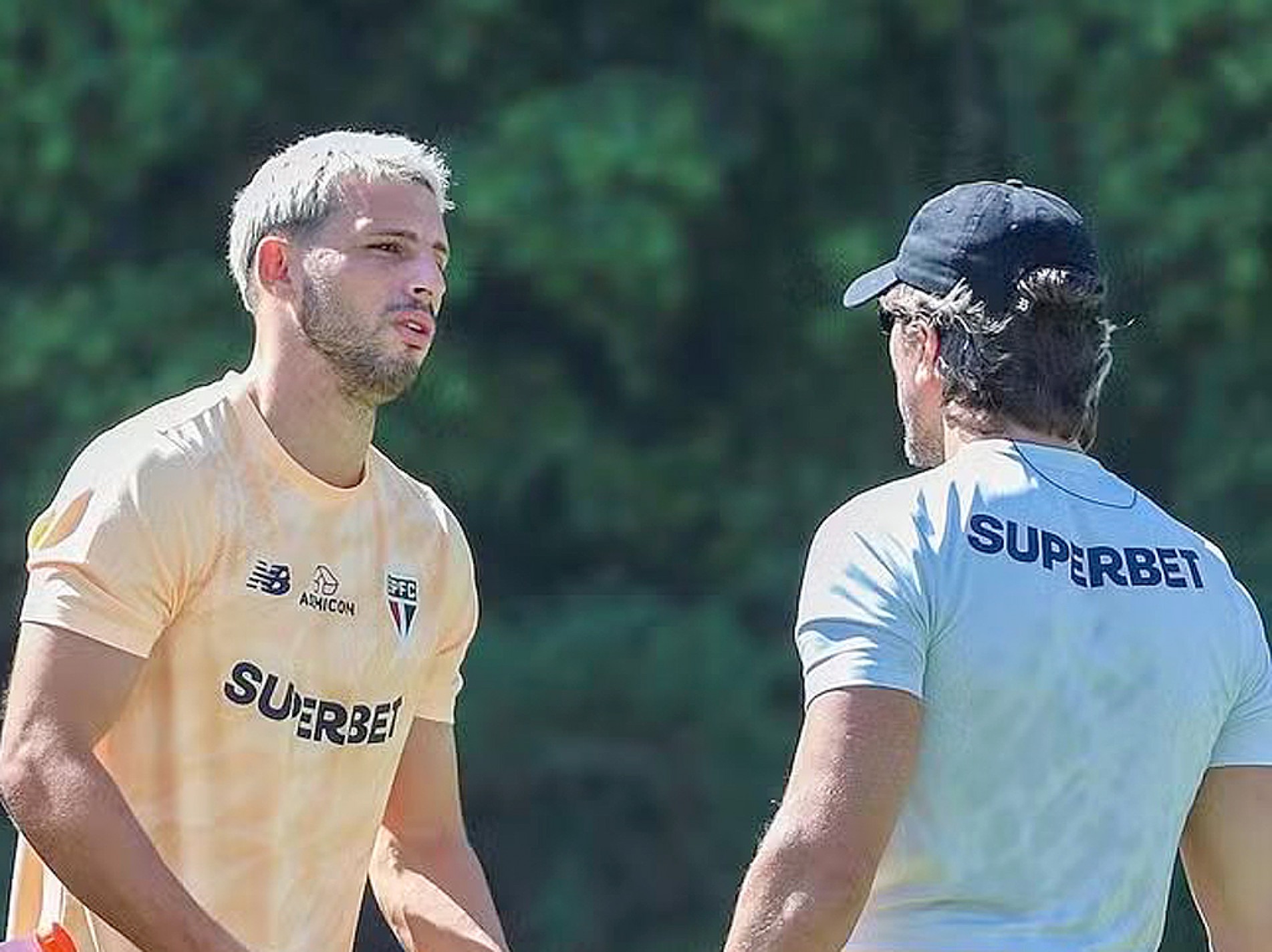 Jonathan Calleri foi poupado contra o Juventude e joga hoje 