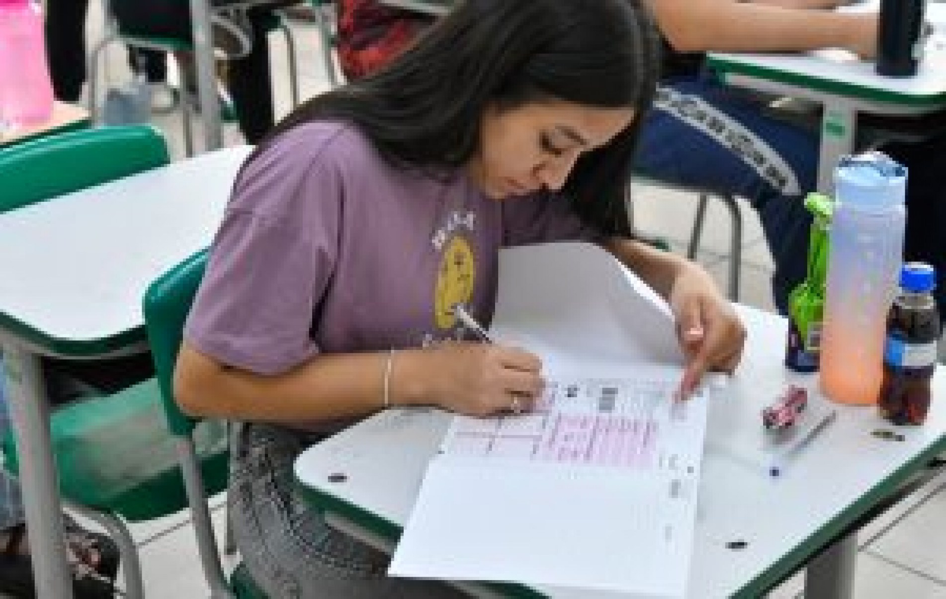 As provas serão aplicadas durante o horário de aulas e todos os estudantes podem participar