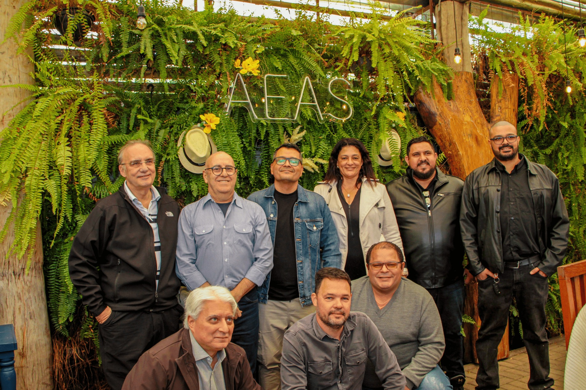 Galdenoro Botura Junior (diretor acadêmico), José Antonio Milito (diretor de engenharia), Alessandro Nogueira (presidente), Fernanda Ferreira Cirqueira Ribeiro (primeira diretora secretária), Braust Oliveira Torres (segundo diretor secretário), Antonio Duarte do Amaral Neto (primeiro diretor financeiro); Renato Antunes Oliveira (diretor de patrimônio), Eduardo Schuster (diretor
de comunicação social e eventos) e Henrique Deliberali (vice-presidente)