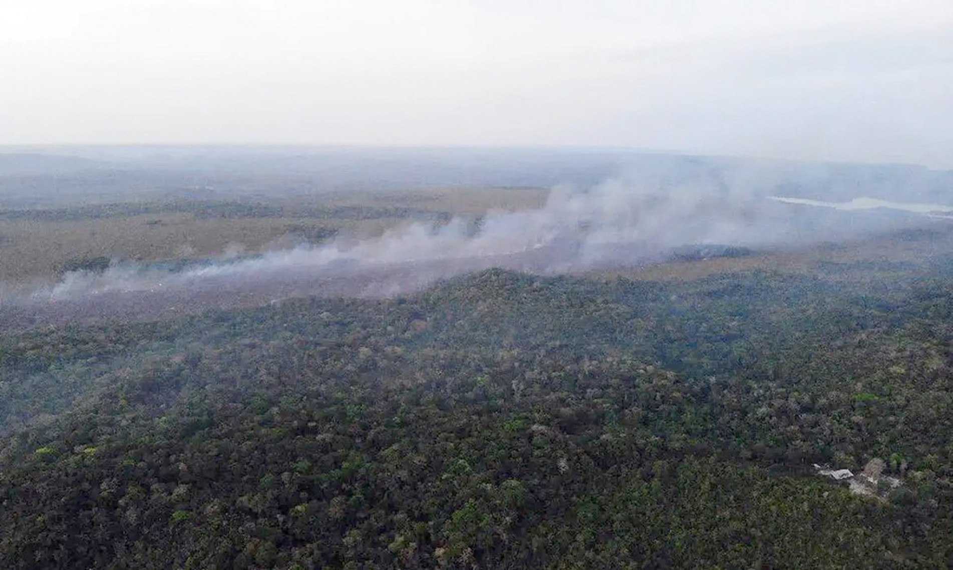 Falta de chuva contribui para queimadas no Pará e Amazonas 