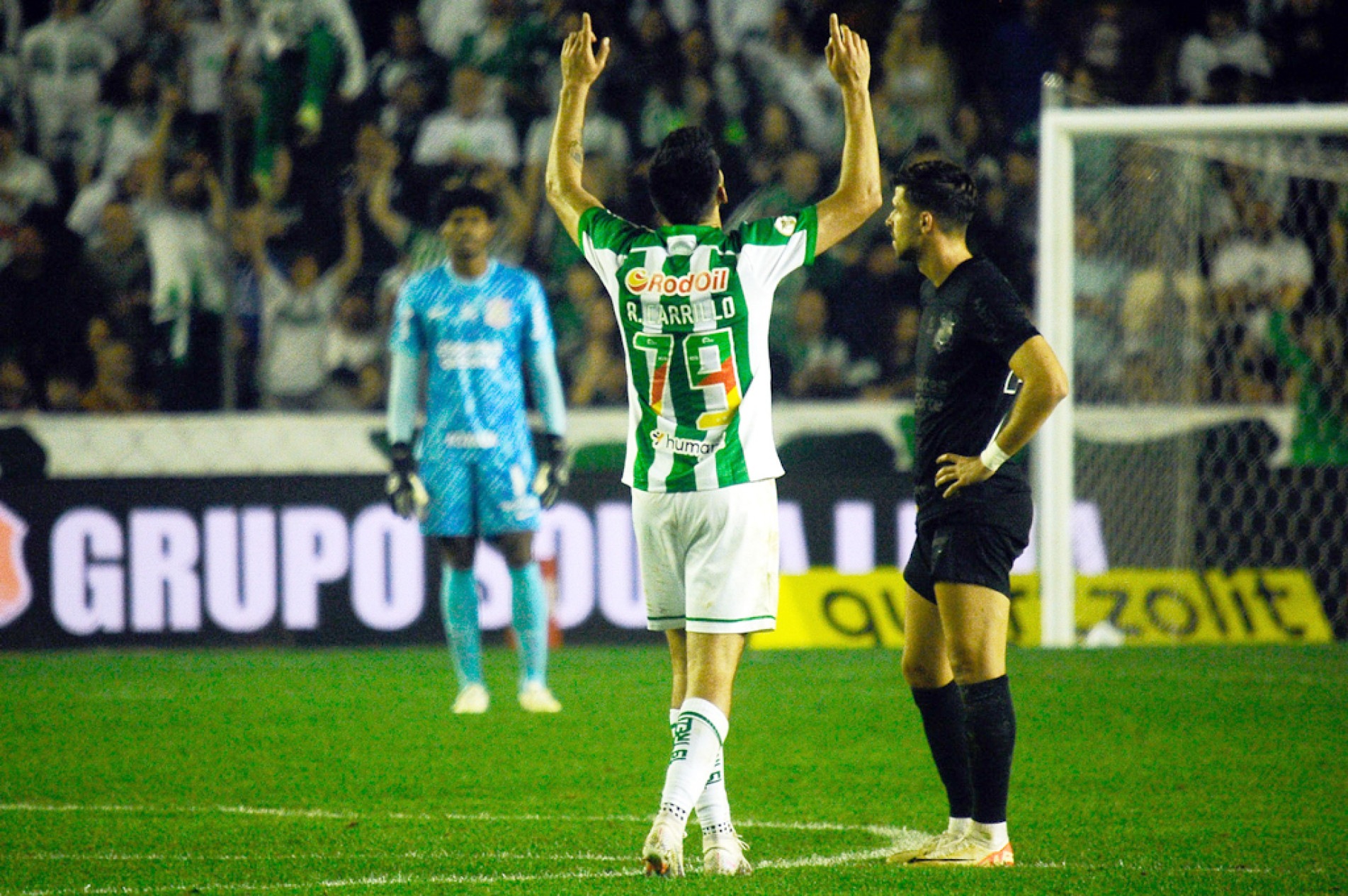 Carrillo marcou o primeiro para o Juventude em Caxias do Sul