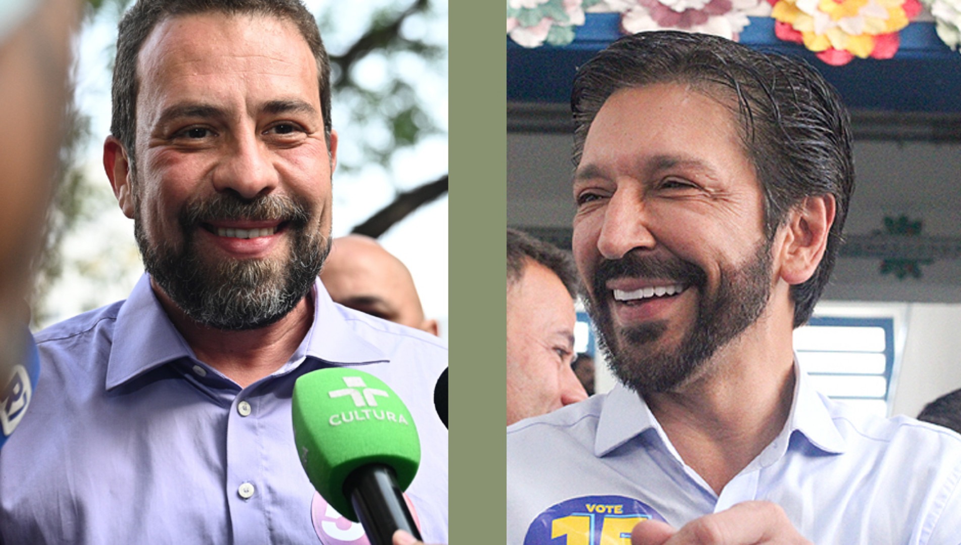 Guilherme Boulos (PSOL) e Ricardo Nunes (MDB) disputam a Prefeitura de São Paulo em segundo turno